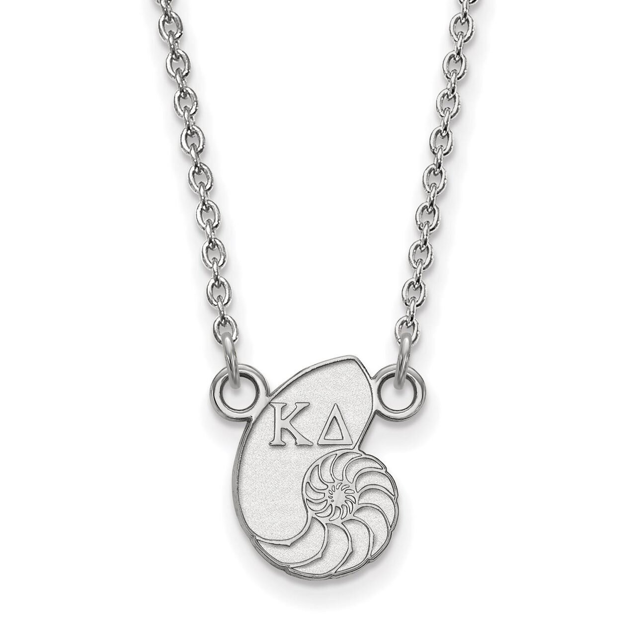 Kappa Delta Extra Small Pendant with 18 Inch Chain Sterling Silver SS039KD-18, MPN: SS039KD-18, 886…