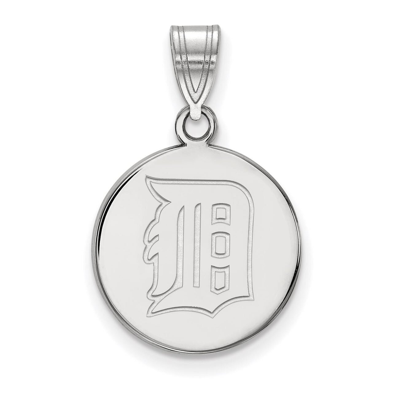 Detroit Tigers Medium Disc Pendant Sterling Silver SS039TIG, MPN: SS039TIG, 886774630618