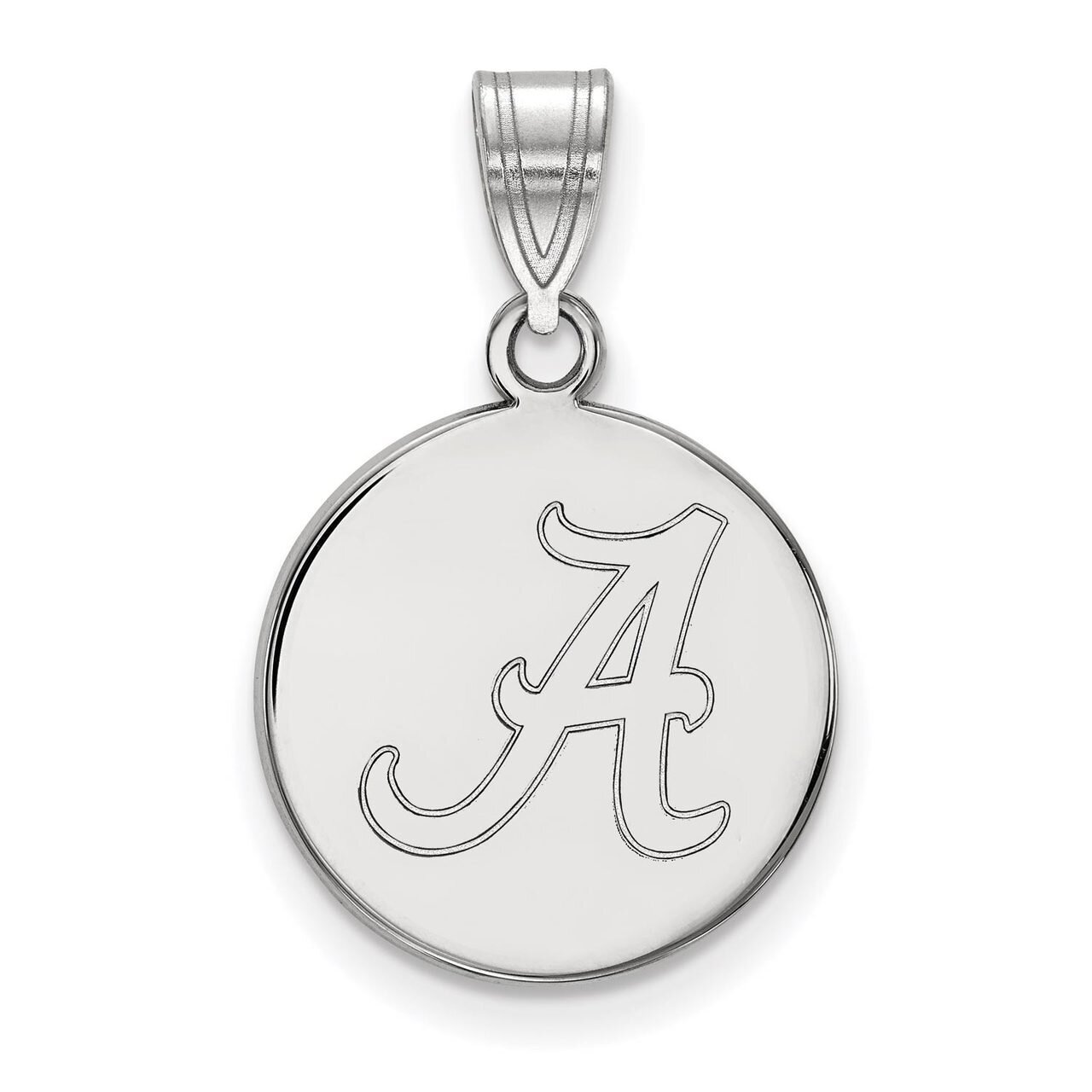 University of Alabama Medium Disc Pendant Sterling Silver SS039UAL, MPN: SS039UAL, 886774702780