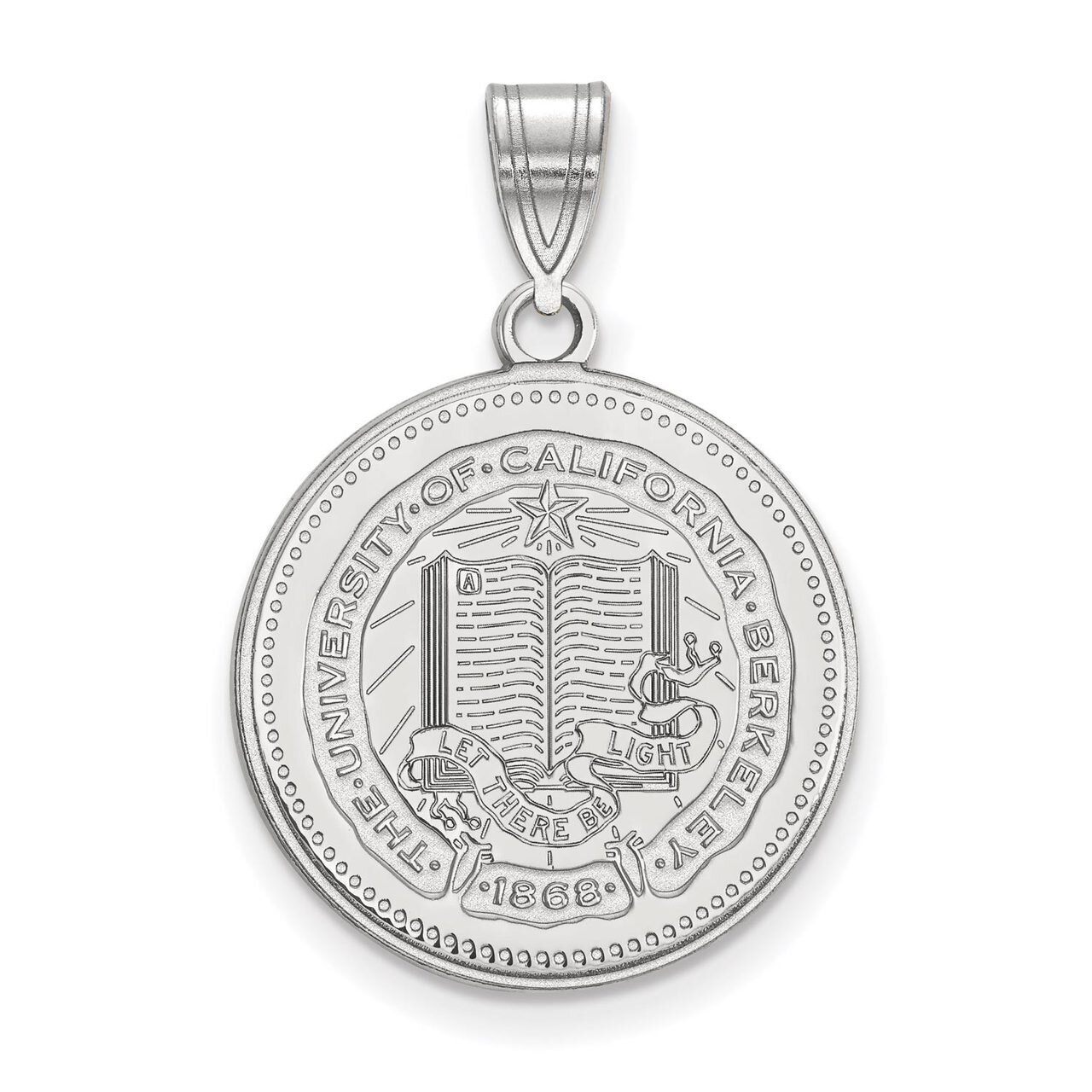 University of California Berkeley Large Crest Sterling Silver SS039UCB, MPN: SS039UCB, 886774704463