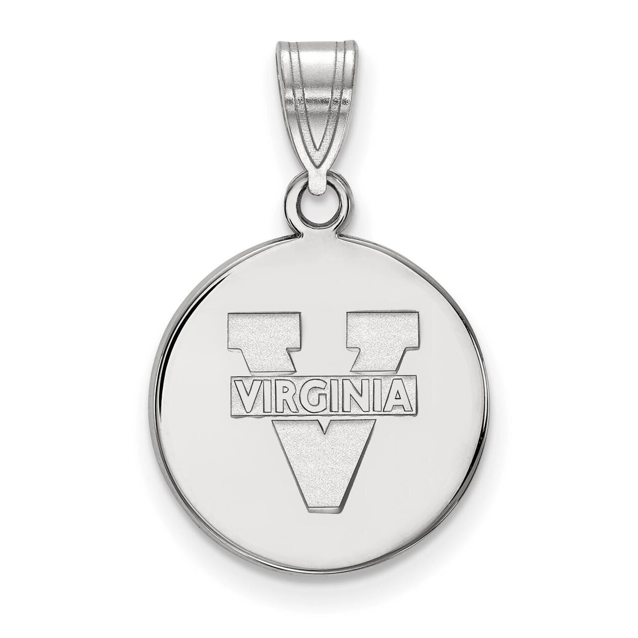University of Virginia Medium Disc Pendant Sterling Silver SS039UVA, MPN: SS039UVA, 886774718262
