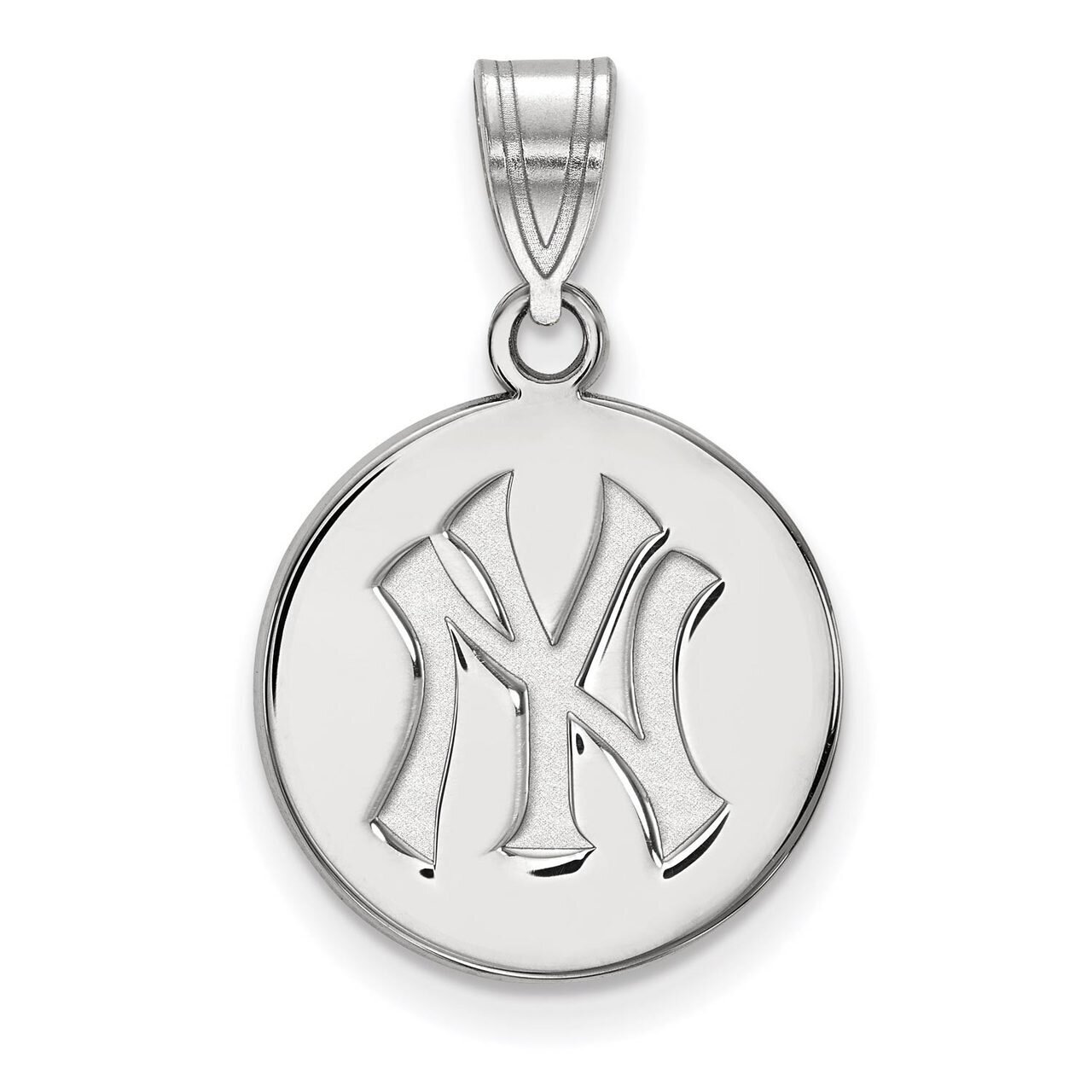 New York Yankees Medium Disc Pendant Sterling Silver SS039YAN, MPN: SS039YAN, 886774630625