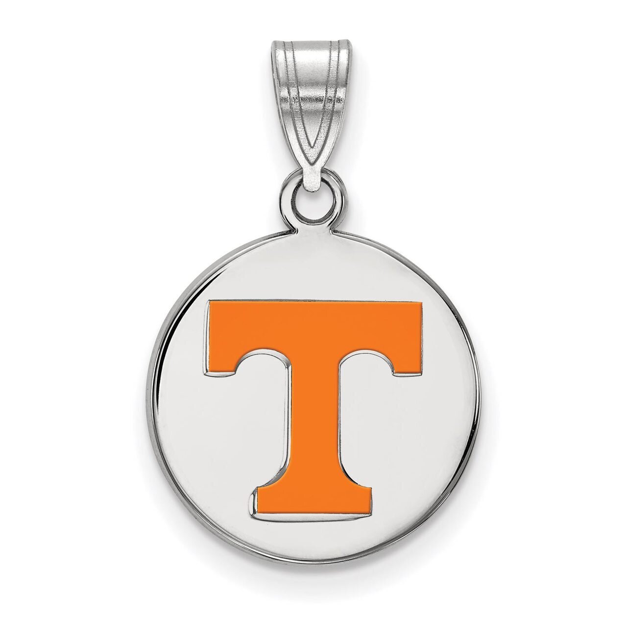 University of Tennessee Medium Enamel Disc Pendant Sterling Silver SS040UTN, MPN: SS040UTN, 8867747…