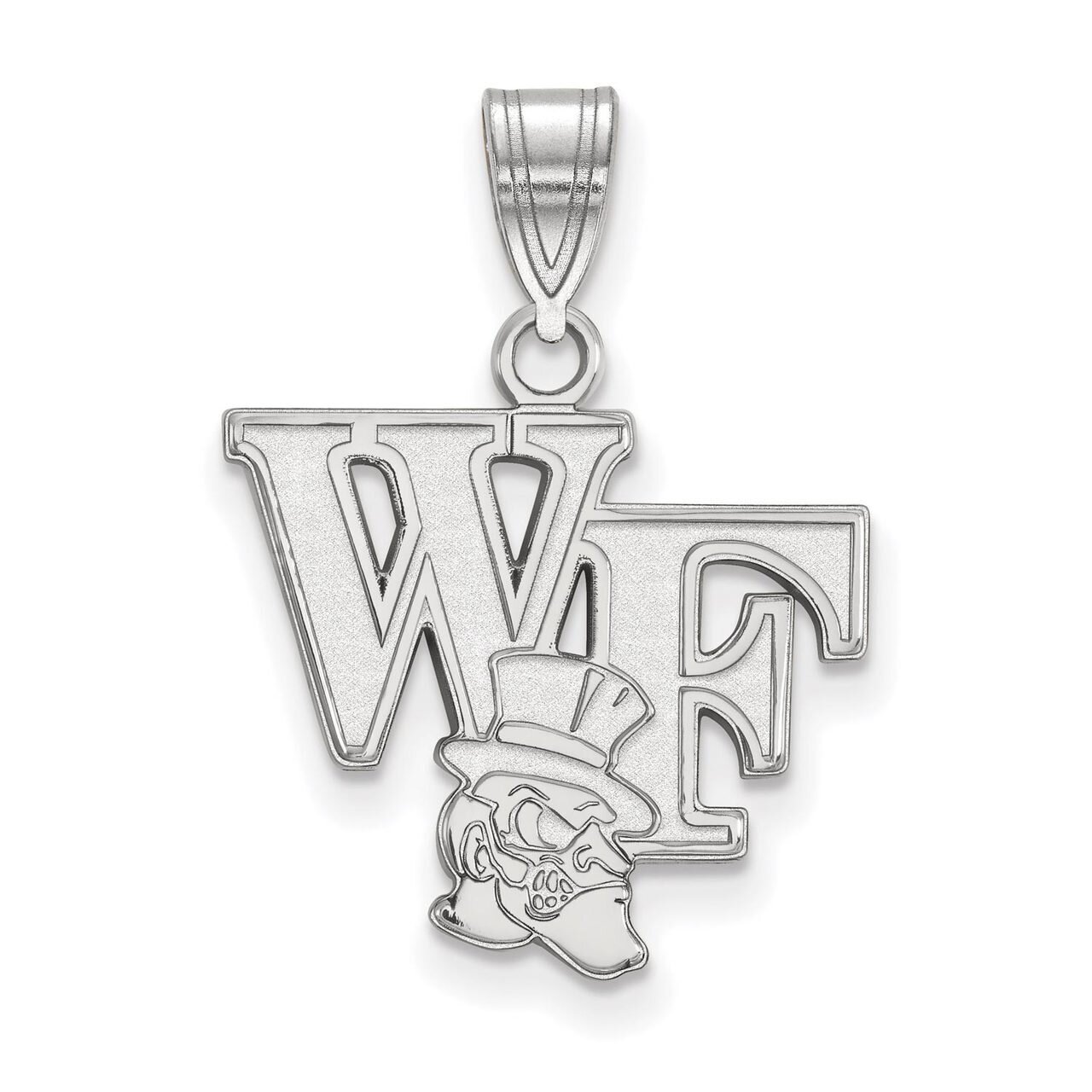 Wake Forest University Medium Pendant Sterling Silver SS043WFU, MPN: SS043WFU, 886774720722