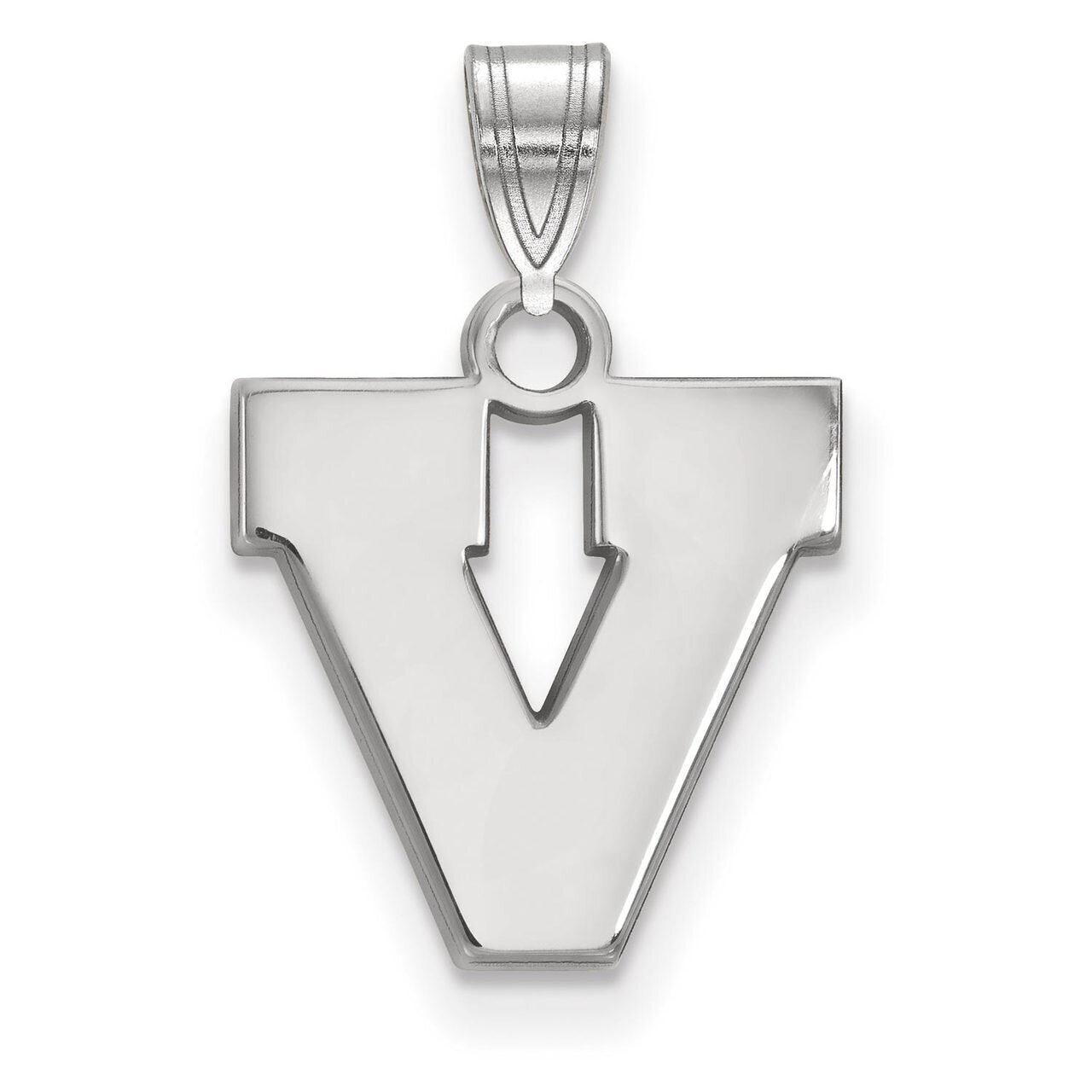 University of Virginia Small Pendant Sterling Silver SS044UVA