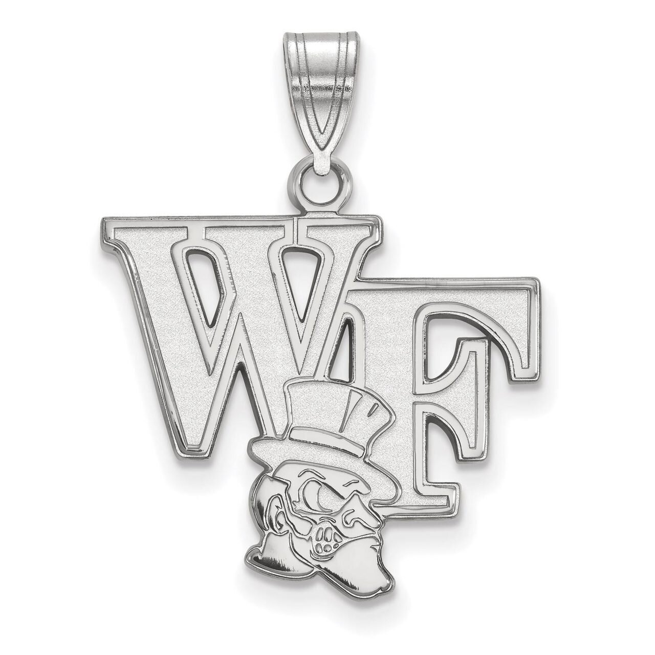 Wake Forest University Large Pendant Sterling Silver SS044WFU, MPN: SS044WFU, 886774720913