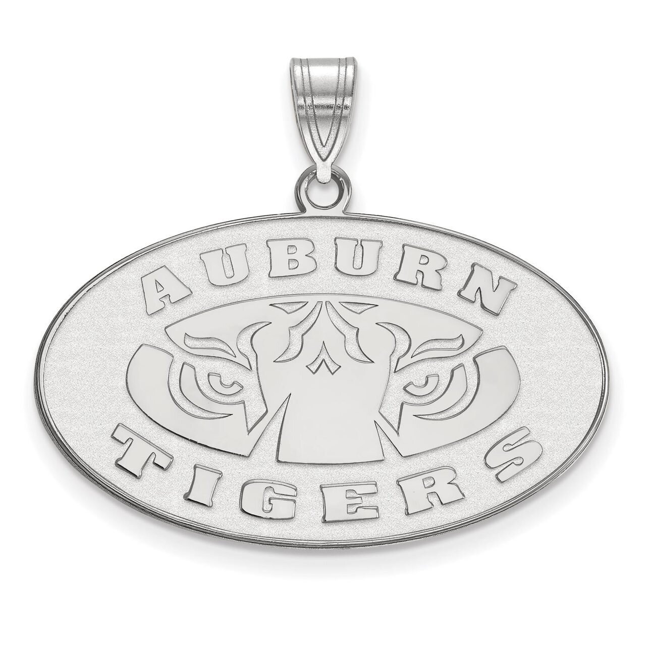 Auburn University Large Pendant Sterling Silver SS046AU