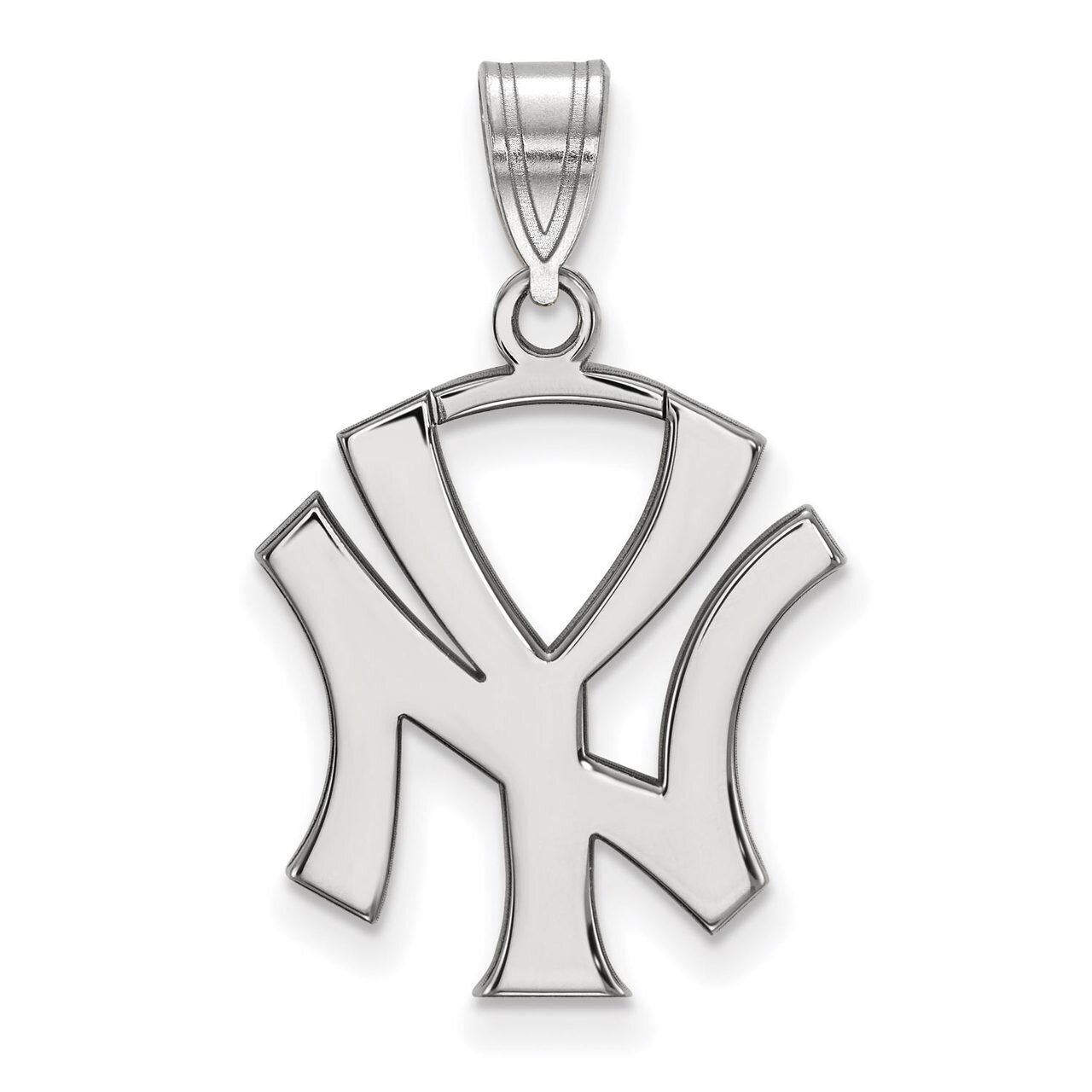 New York Yankees Large Pendant Sterling Silver SS046YAN
