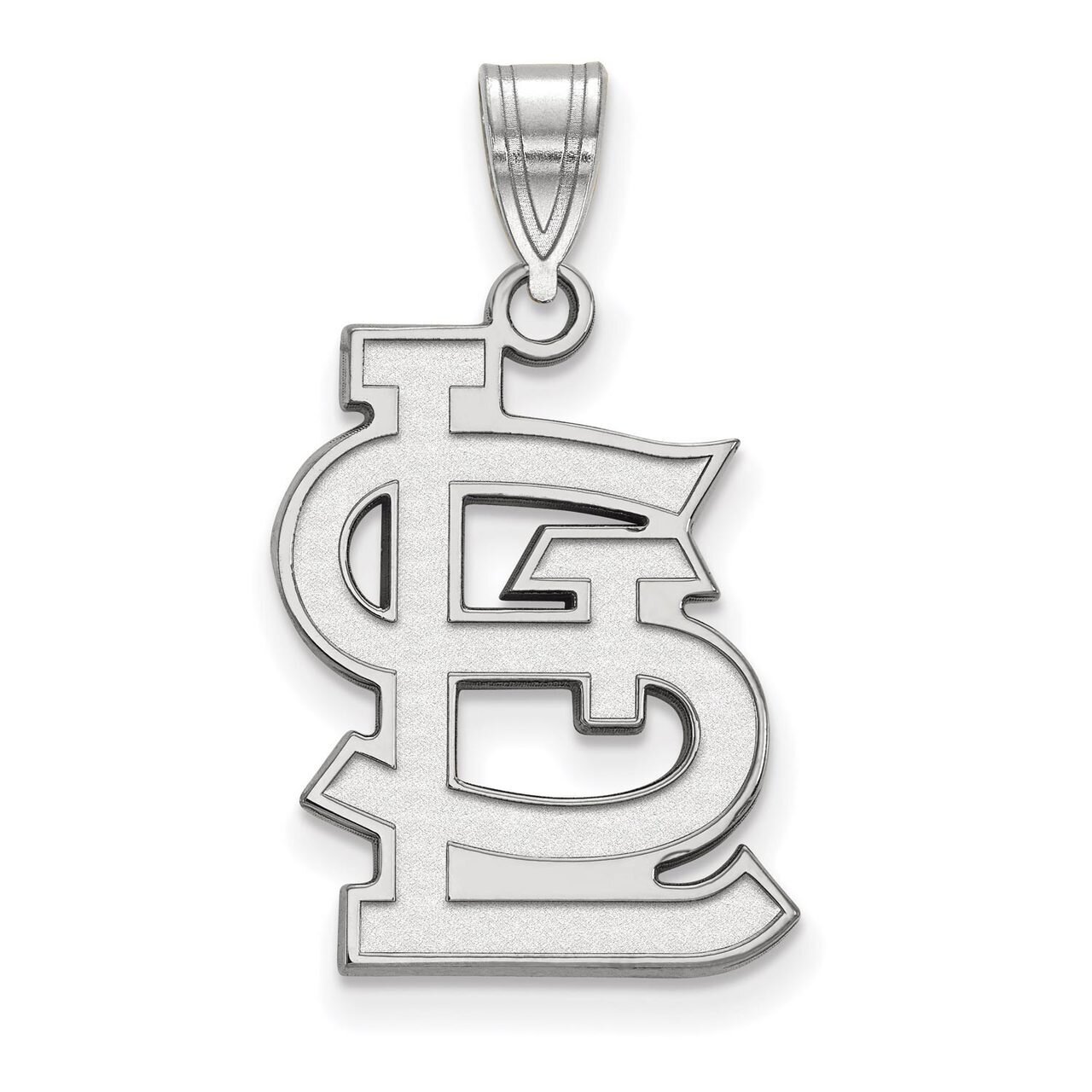 St. Louis Cardinals Large Pendant Sterling Silver SS047CRD