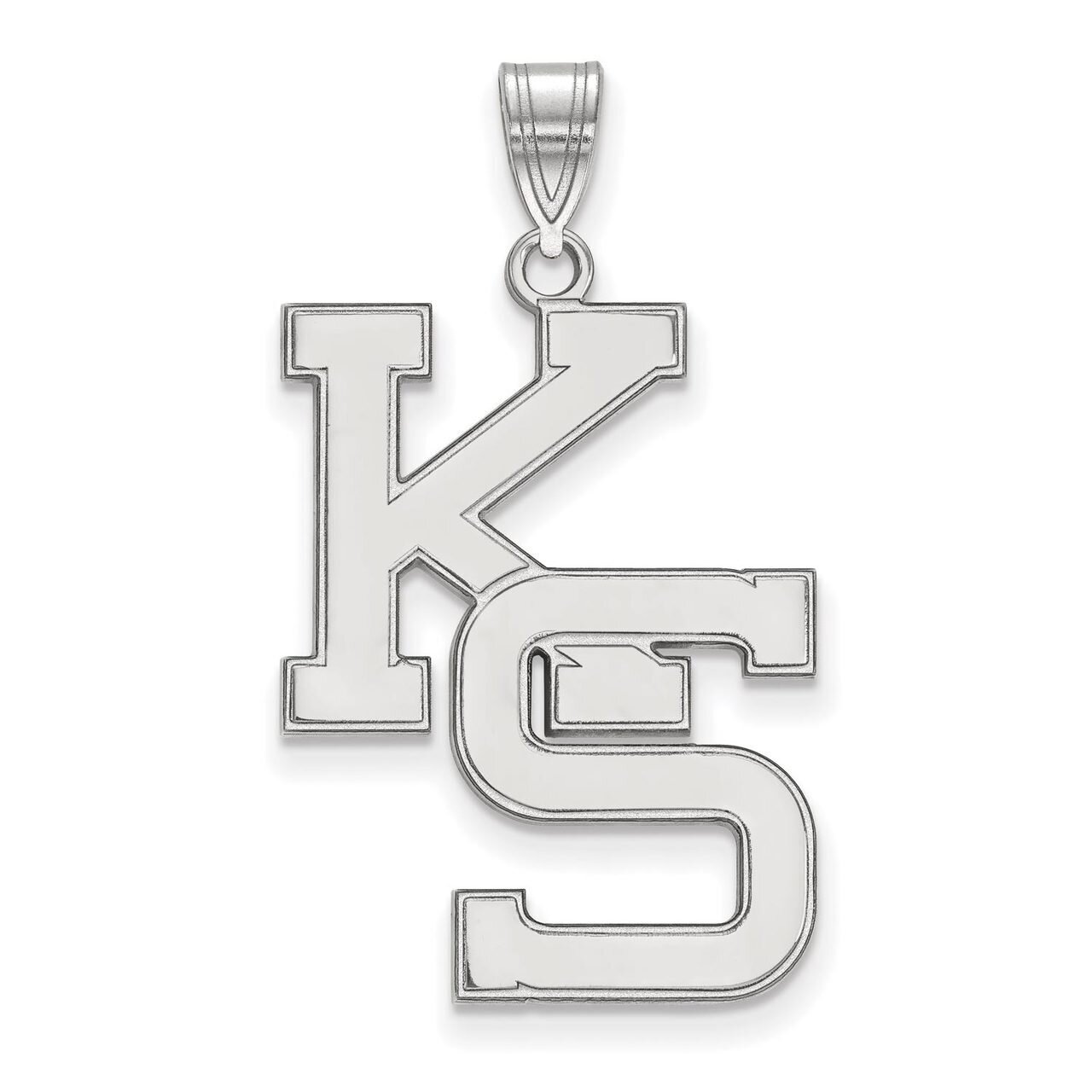 Kansas State University Extra Large Pendant Sterling Silver SS047KSU