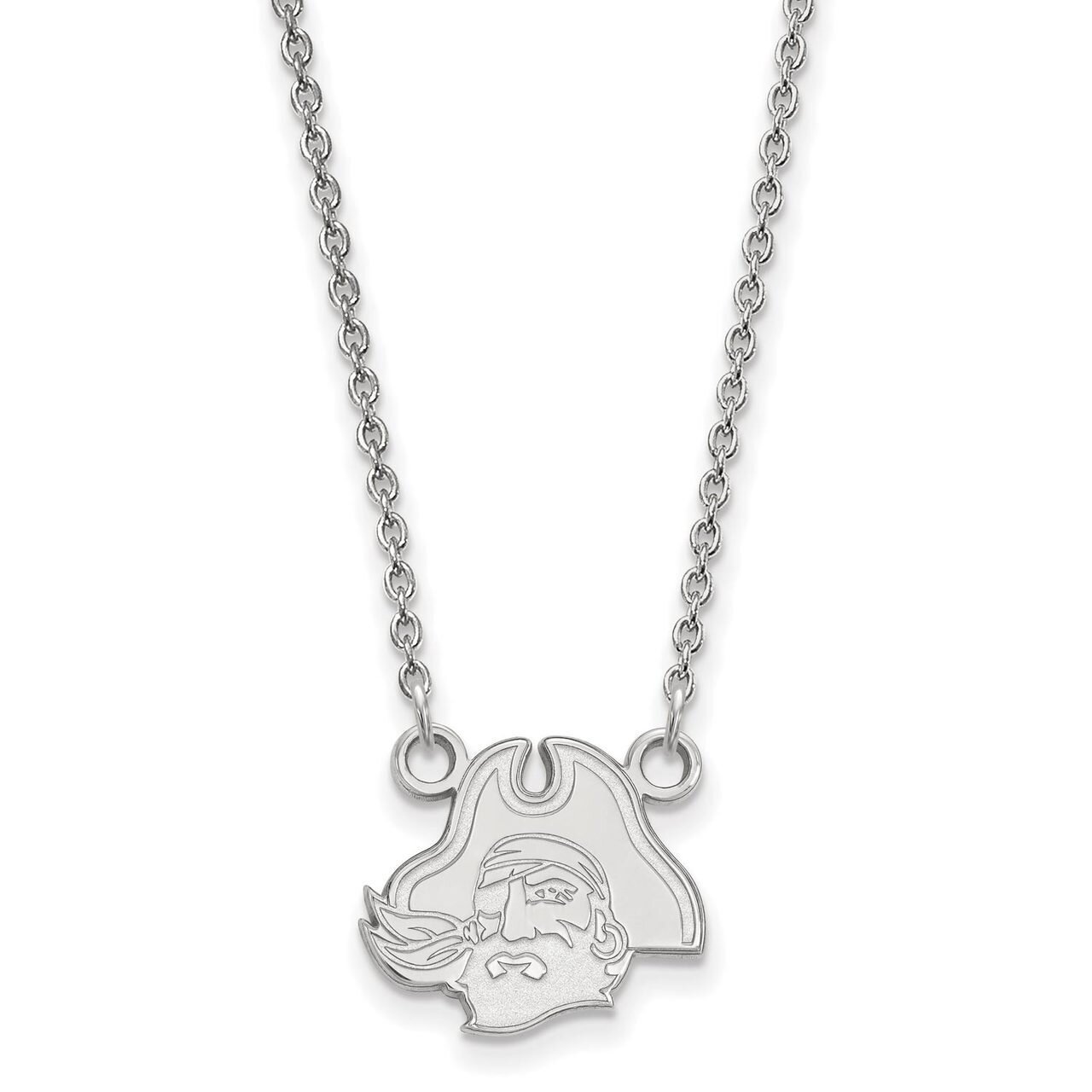 East Carolina University Small Pendant with Necklace Sterling Silver SS048ECU-18, MPN: SS048ECU-18,…