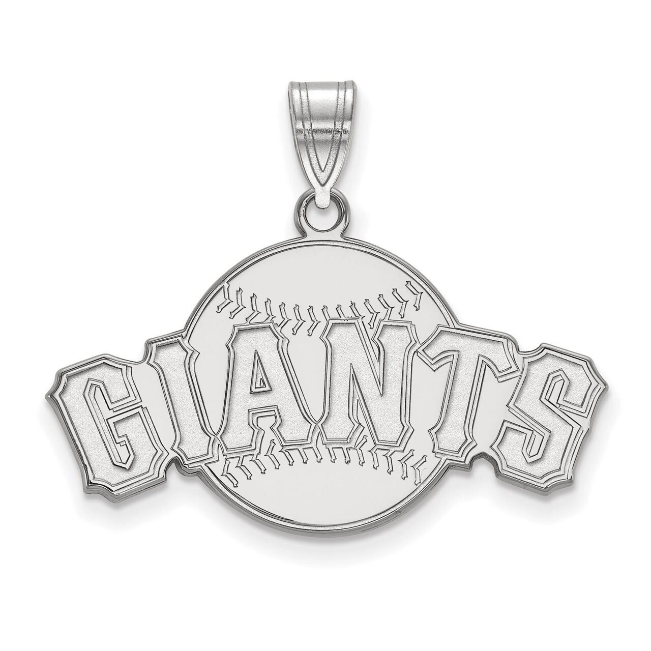 San Francisco Giants Large Pendant Sterling Silver SS048GIT