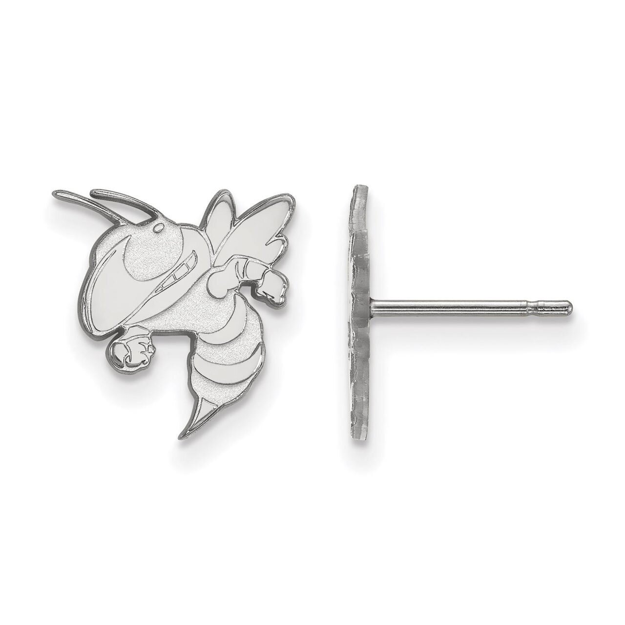 Georgia Institute of Technology Small Post Earring Sterling Silver SS048GT, MPN: SS048GT, 886774684…