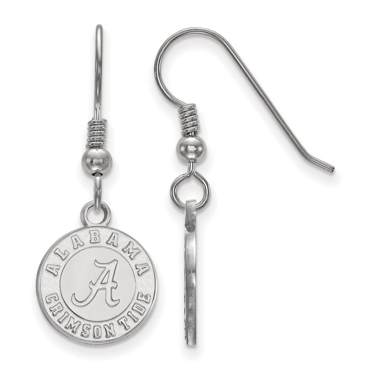 University of Alabama Small Dangle Earring Wire Sterling Silver SS048UAL, MPN: SS048UAL, 8867747031…