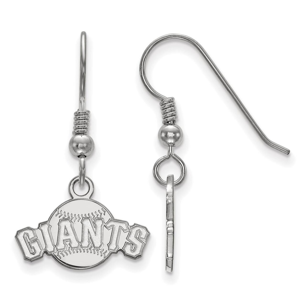 San Francisco Giants Extra Small Dangle Earring Wire Sterling Silver SS049GIT, MPN: SS049GIT, 88677…