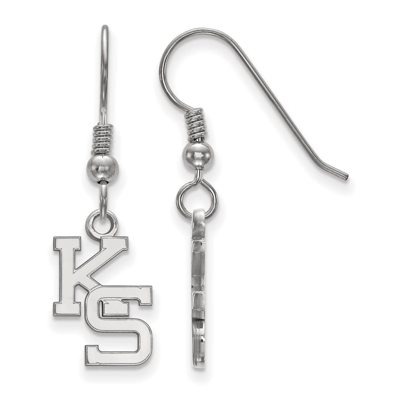 Kansas State University Small Dangle Earring Wire Sterling Silver SS049KSU, MPN: SS049KSU, 88677468…