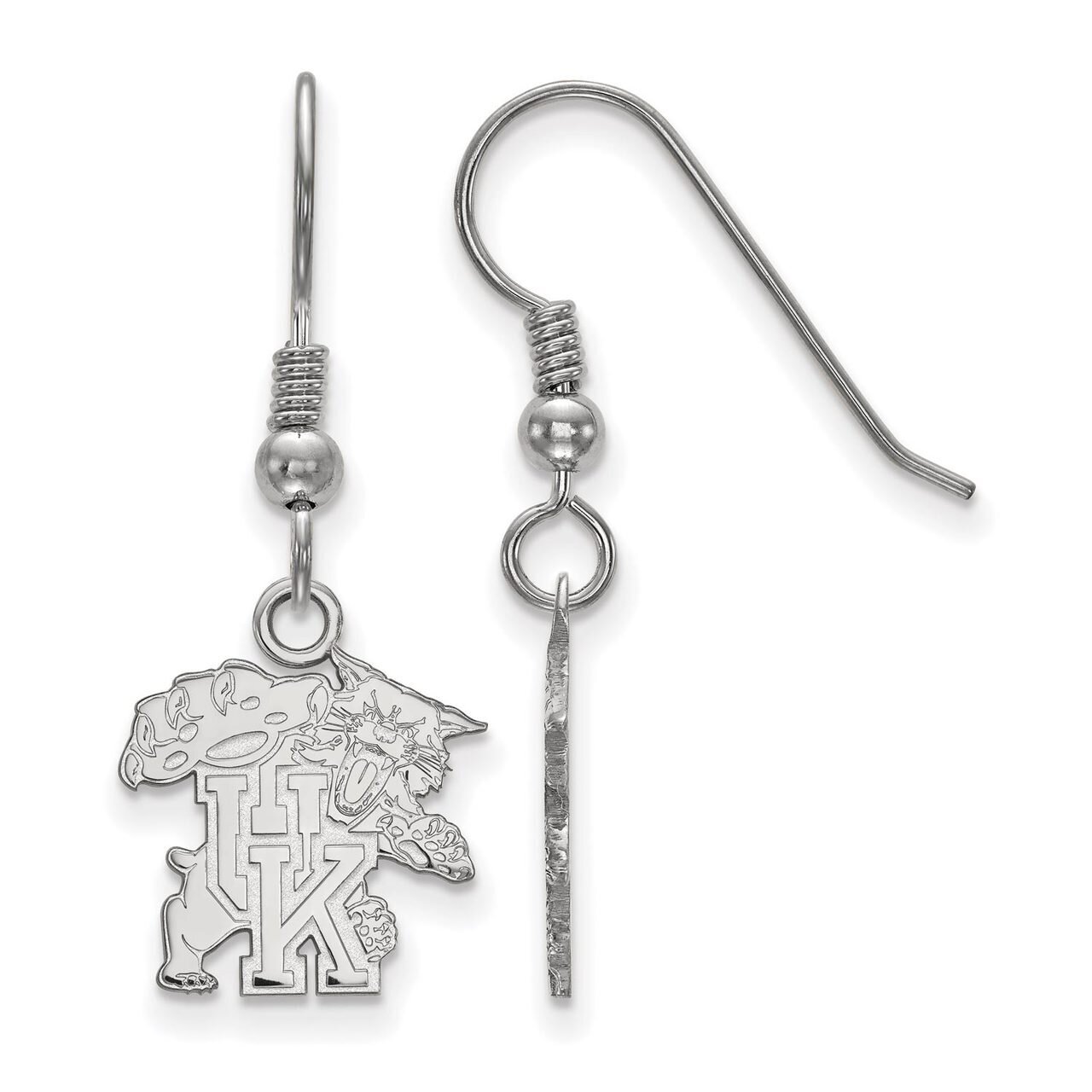 University of Kentucky Small Dangle Earring Wire Sterling Silver SS049UK, MPN: SS049UK, 886774709369