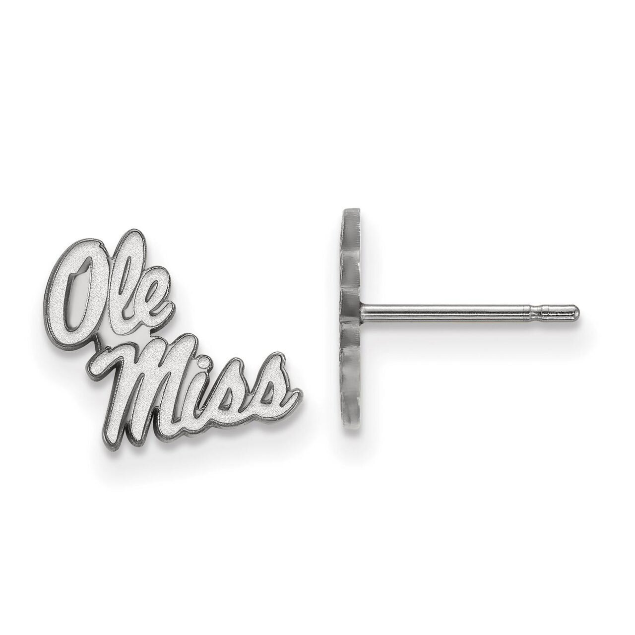 University of Missisippi Extra Small Post Earring Sterling Silver SS049UMS, MPN: SS049UMS, 88677471…