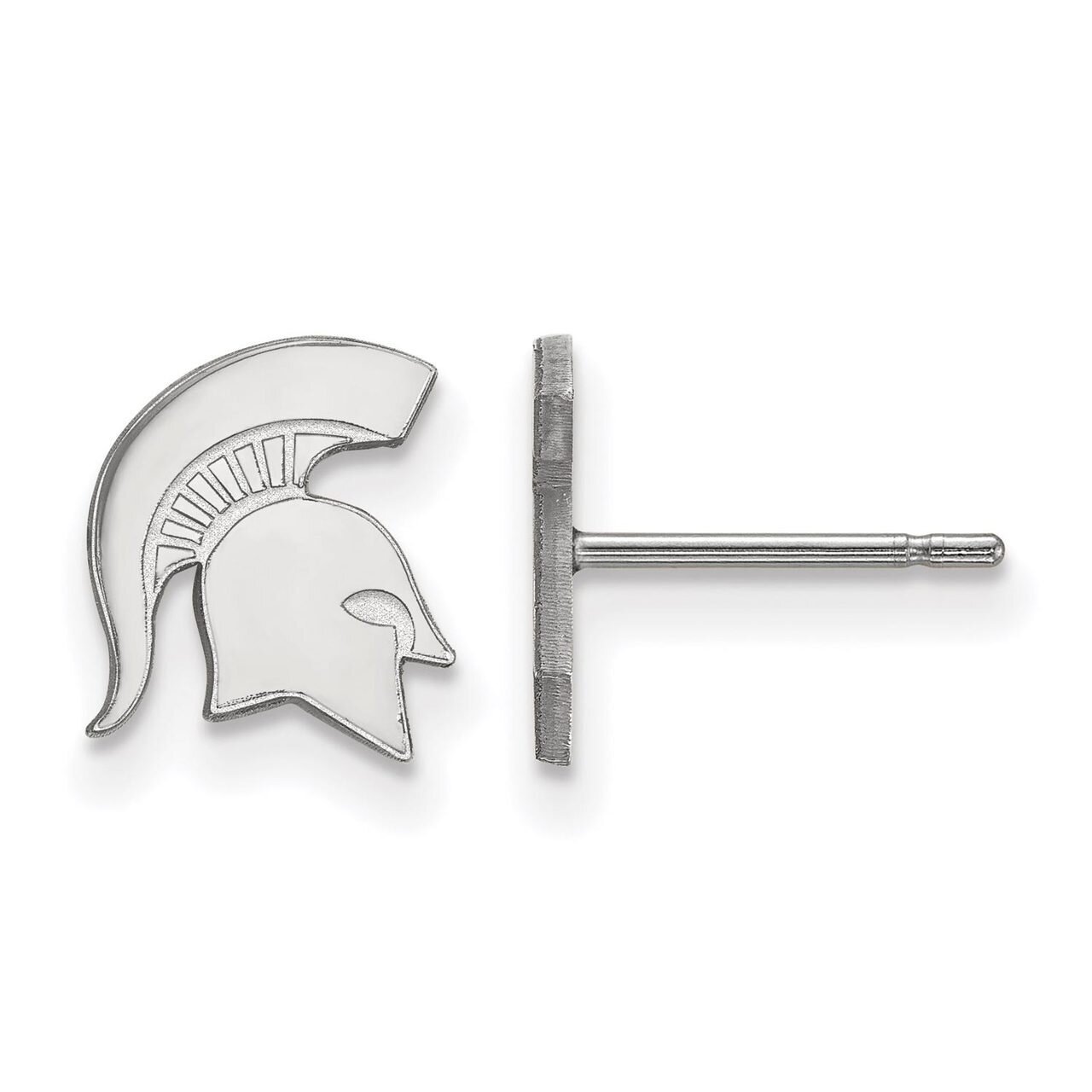 Michigan State University Extra Small Post Earring Sterling Silver SS050MIS