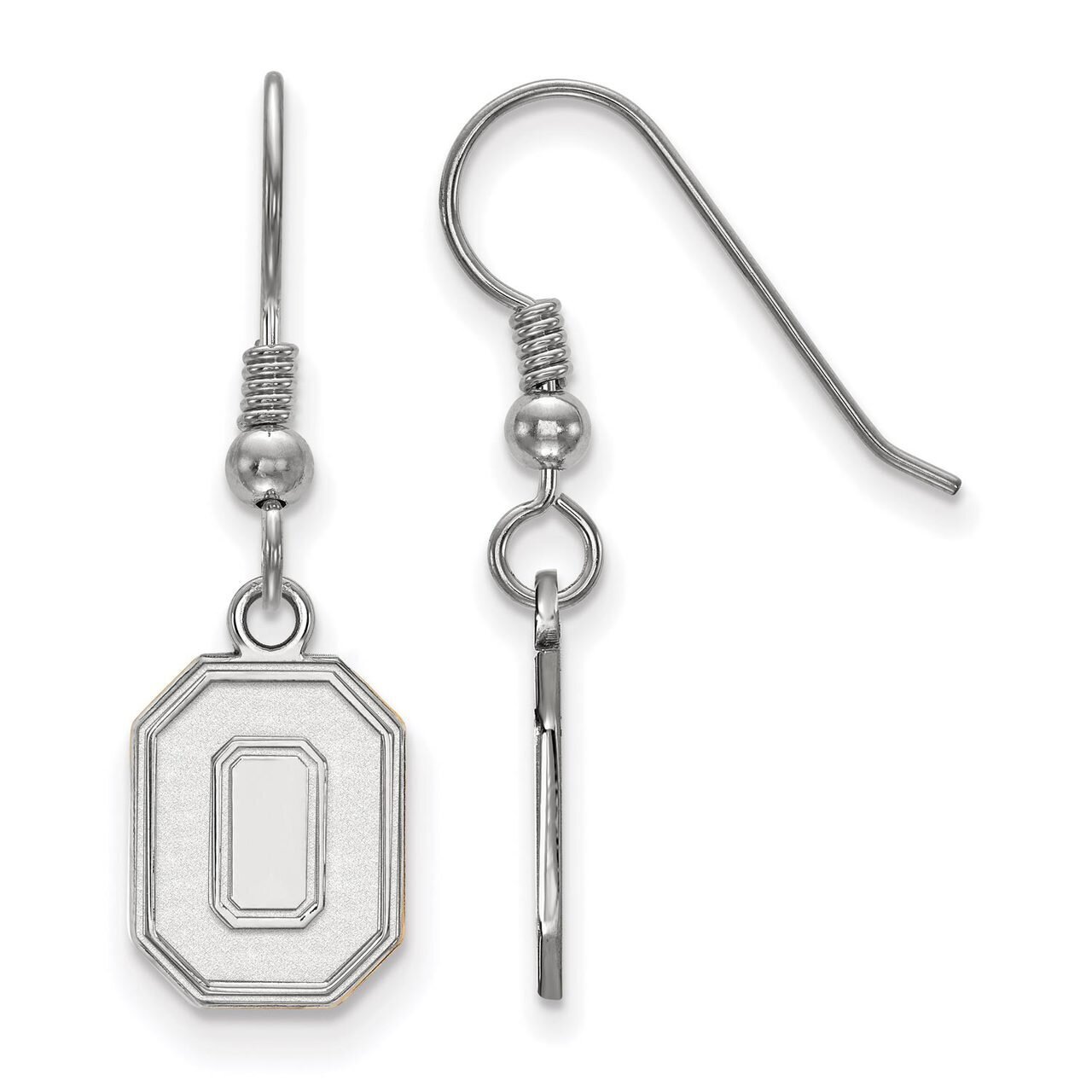 Ohio State University Small Dangle Earring Wire Sterling Silver SS050OSU, MPN: SS050OSU, 8867746935…