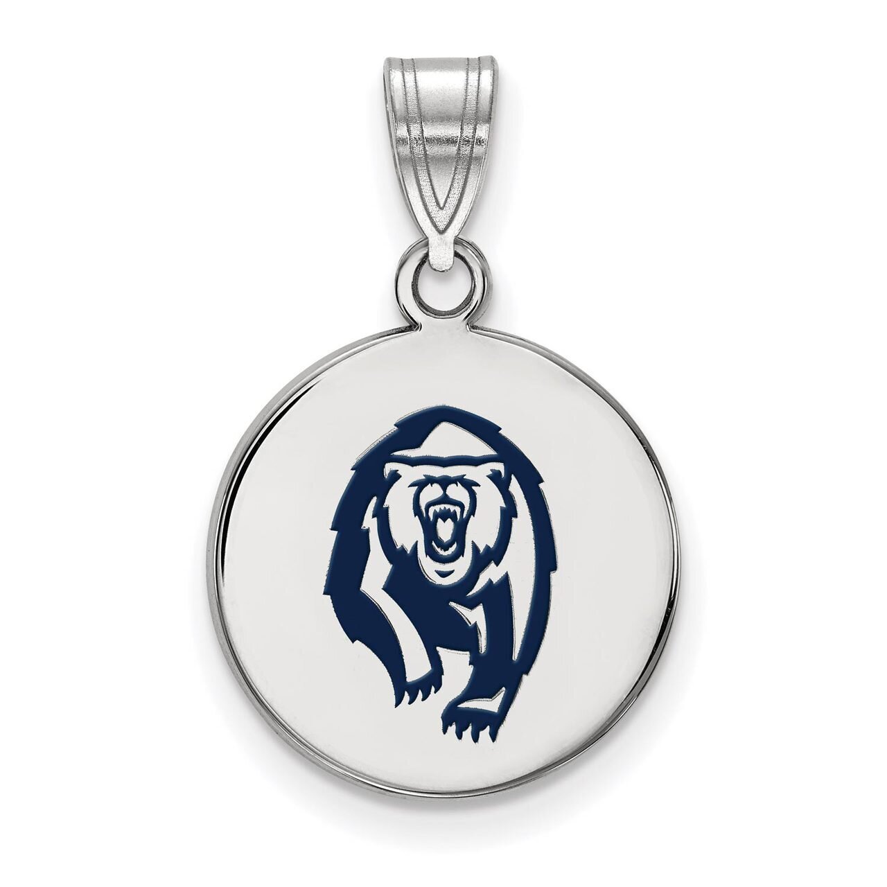 University of California Berkeley Medium Enamel Disc Pendant Sterling Silver SS050UCB, MPN: SS050UC…