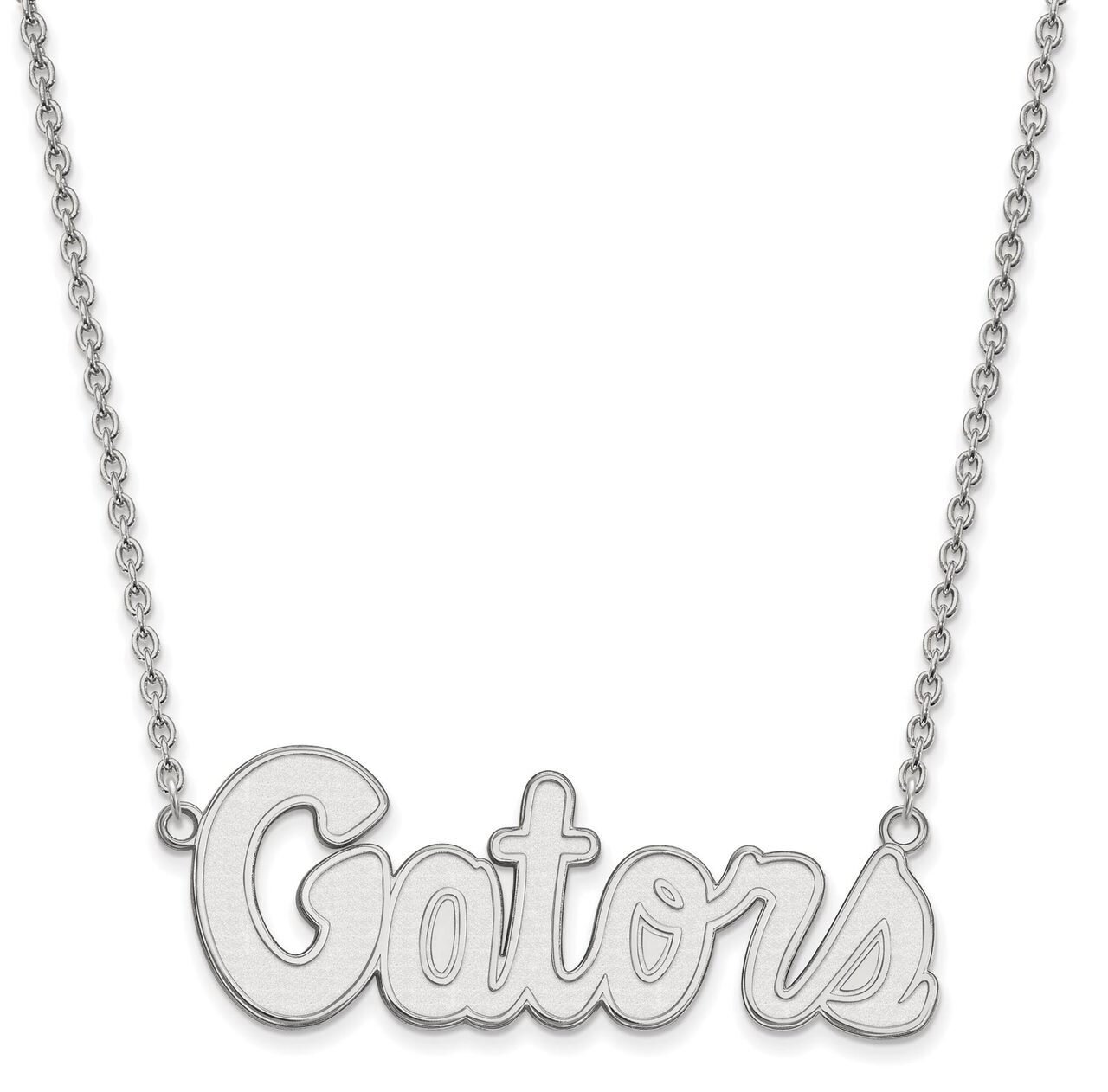 University of Florida Large Pendant with Necklace Sterling Silver SS050UFL-18, MPN: SS050UFL-18, 88…
