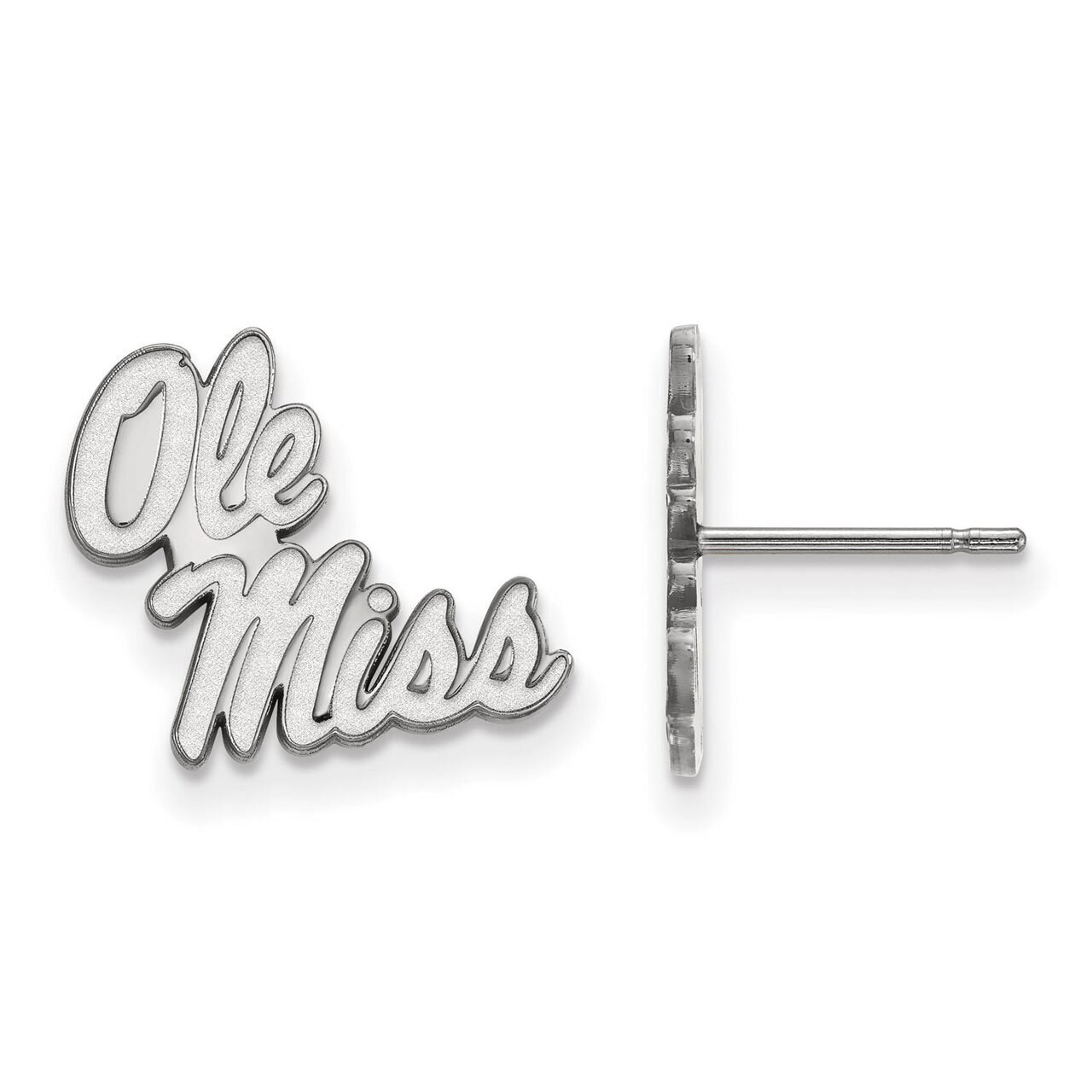 University of Missisippi Small Post Earring Sterling Silver SS050UMS, MPN: SS050UMS, 886774712062