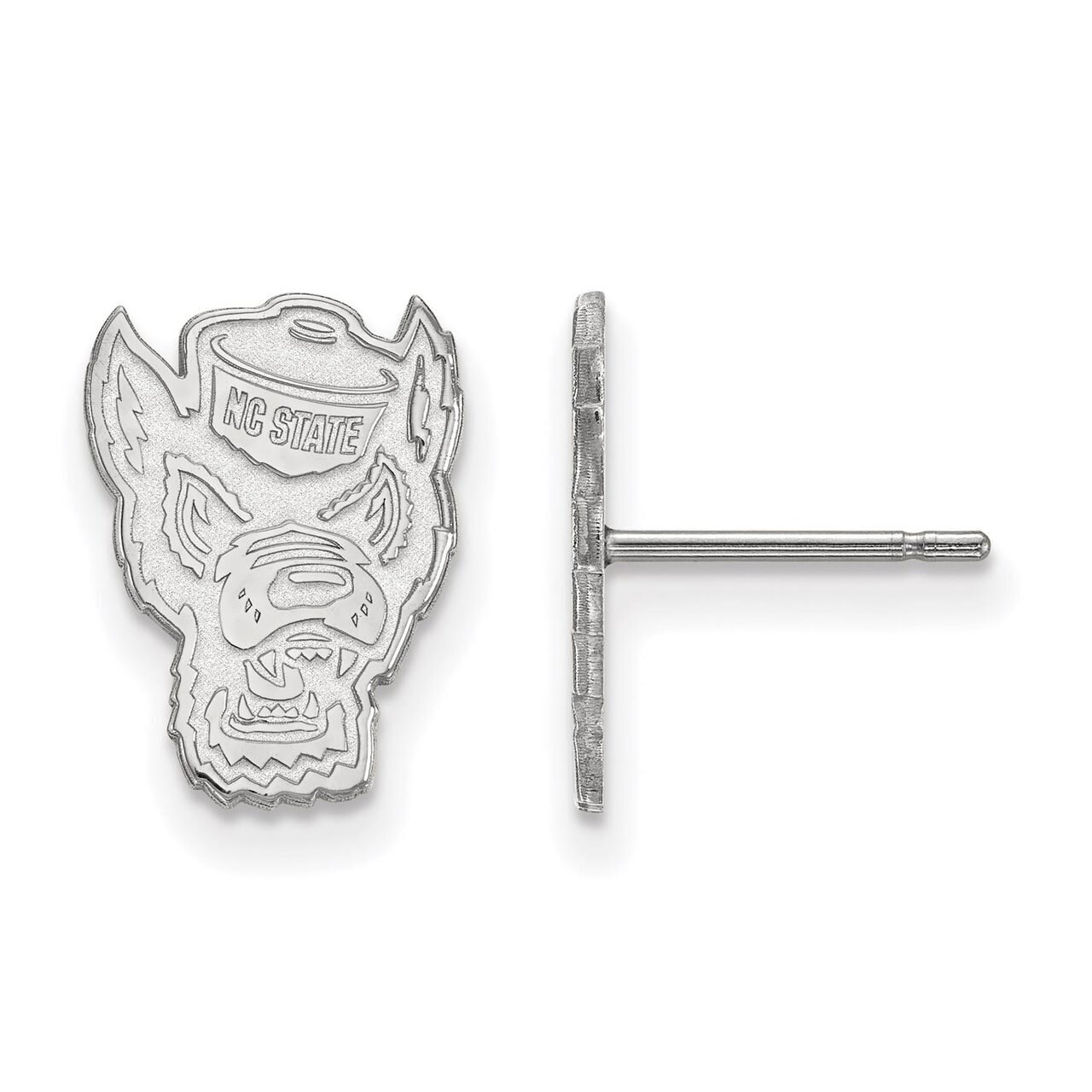 North Carolina State University Small Post Earring Sterling Silver SS051NCS, MPN: SS051NCS, 8867746…