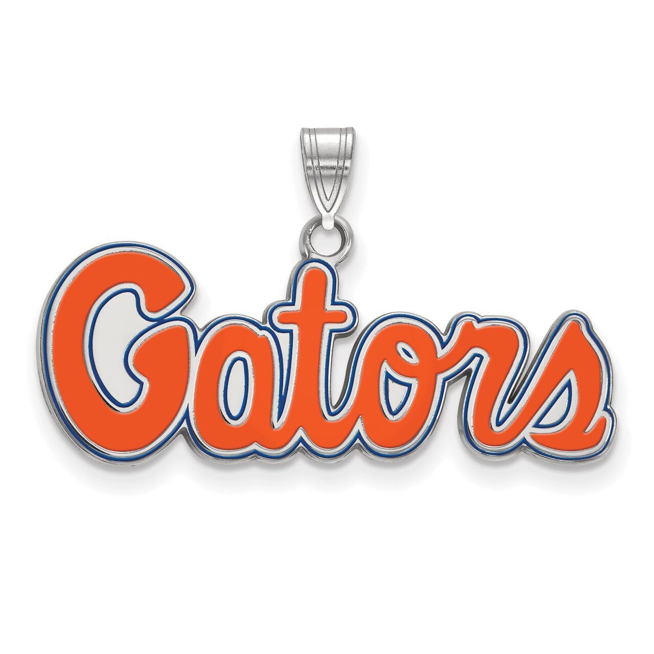 University of Florida Small Enamel Pendant Sterling Silver SS051UFL, MPN: SS051UFL, 886774706177