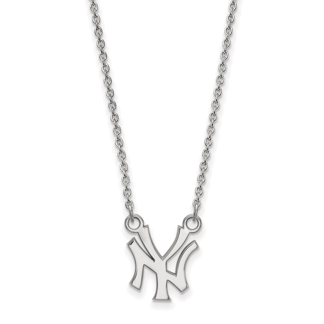 New York Yankees Small Pendant with Necklace Sterling Silver SS051YAN-18, MPN: SS051YAN-18, 8867746…