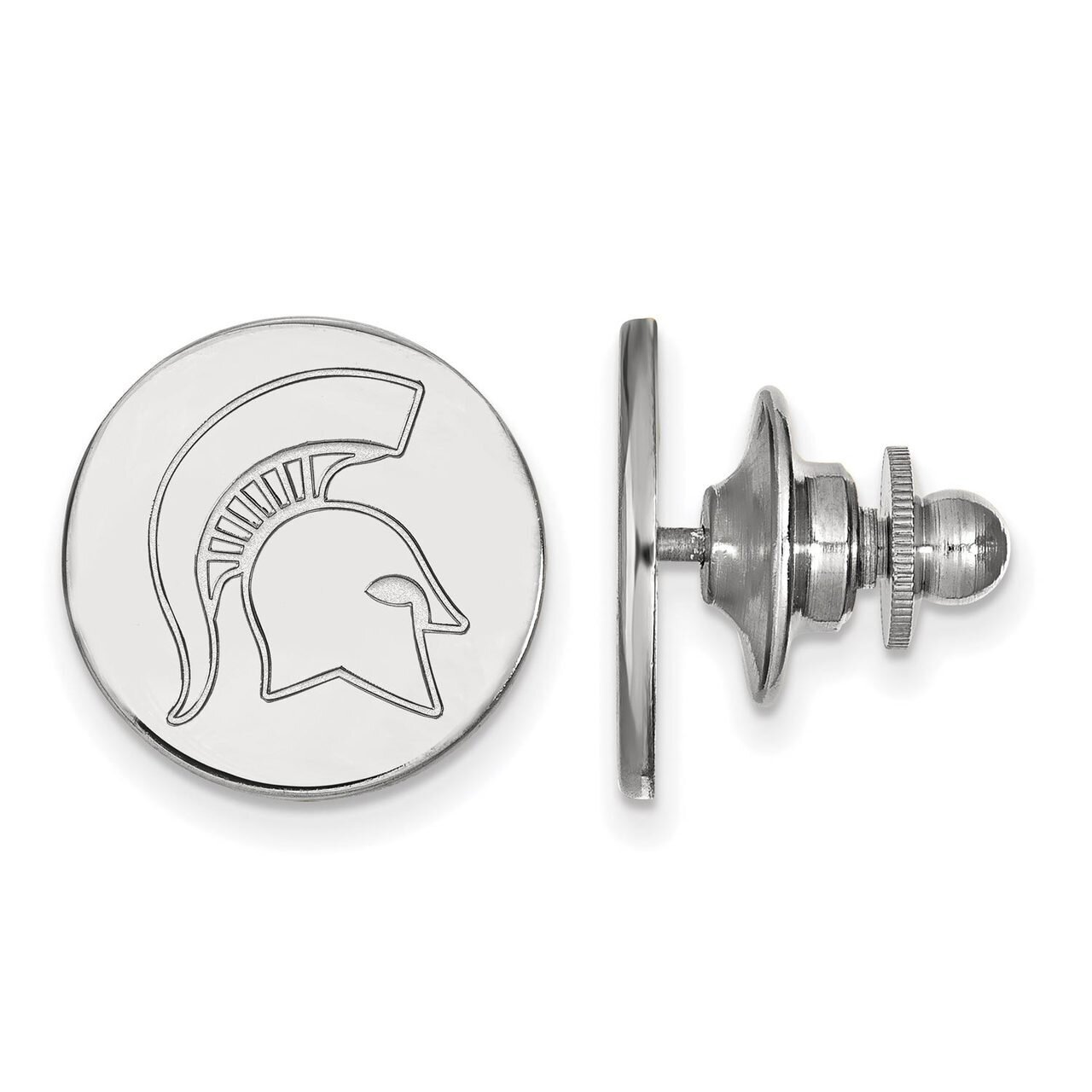 Michigan State University Lapel Pin Sterling Silver SS052MIS