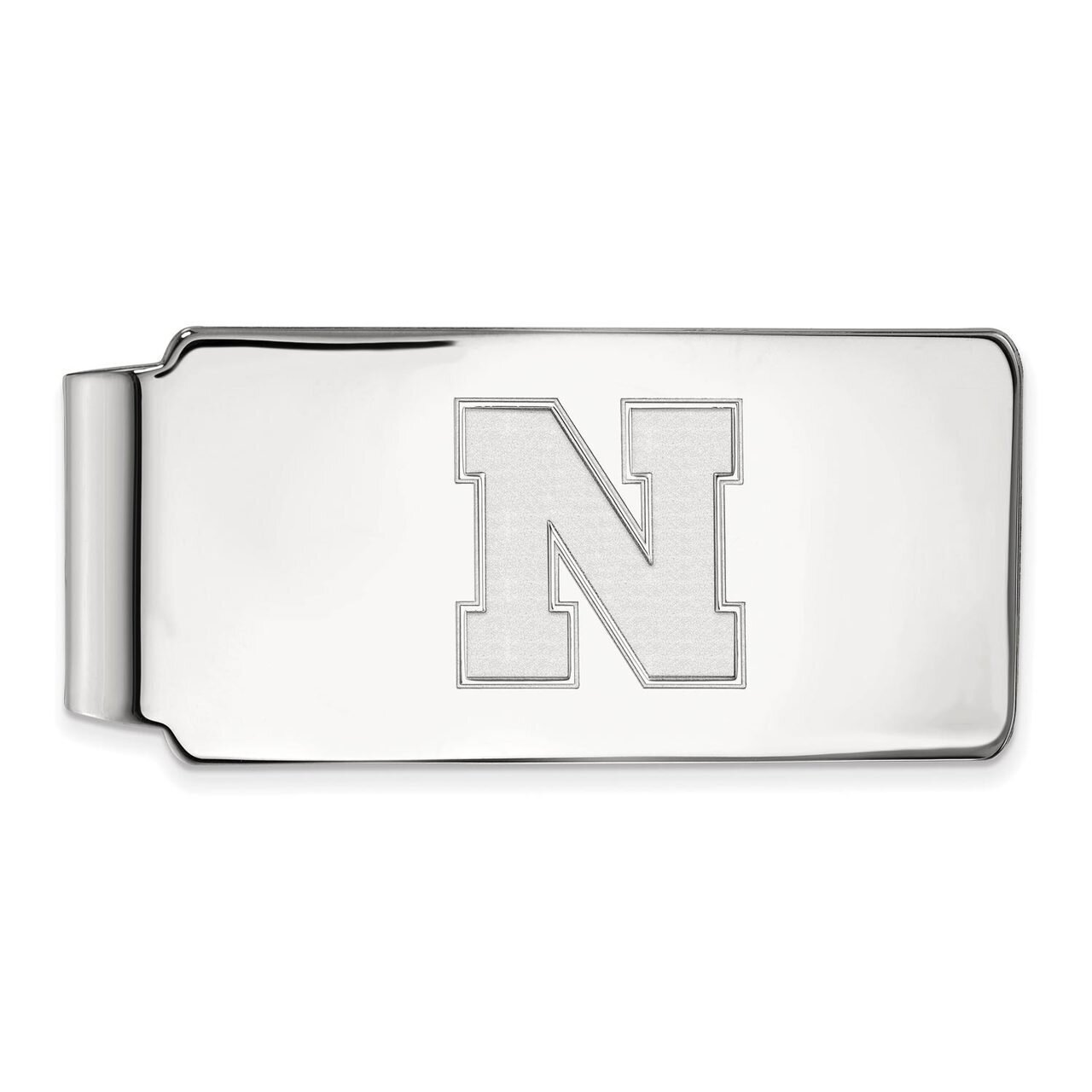 University of Nebraska Money Clip Sterling Silver SS052UNE