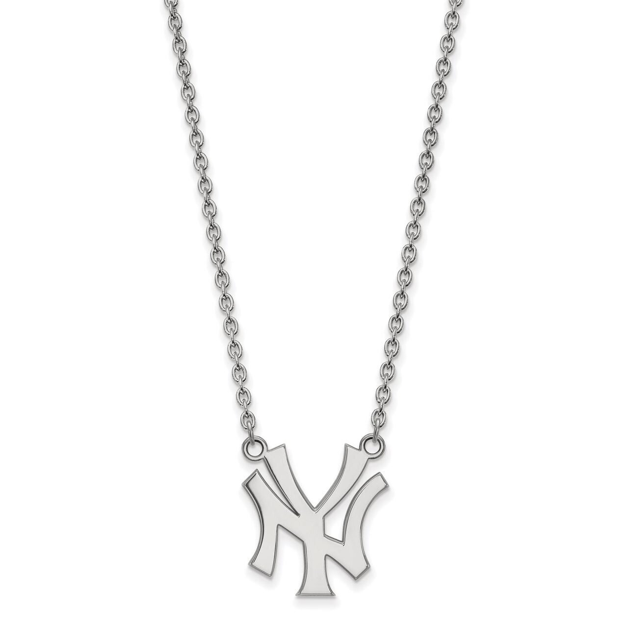 New York Yankees Large Pendant with Necklace Sterling Silver SS052YAN-18, MPN: SS052YAN-18, 8867746…