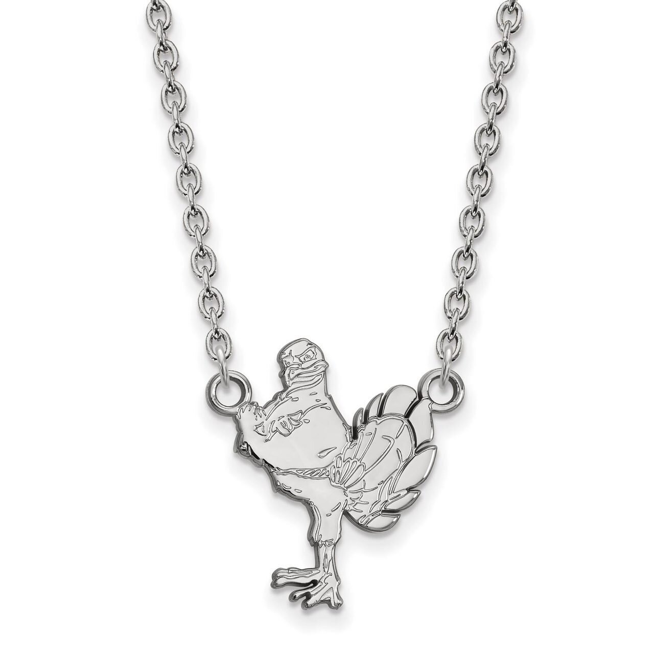 Virginia Tech Large Pendant with Necklace Sterling Silver SS053VTE-18, MPN: SS053VTE-18, 8867747203…