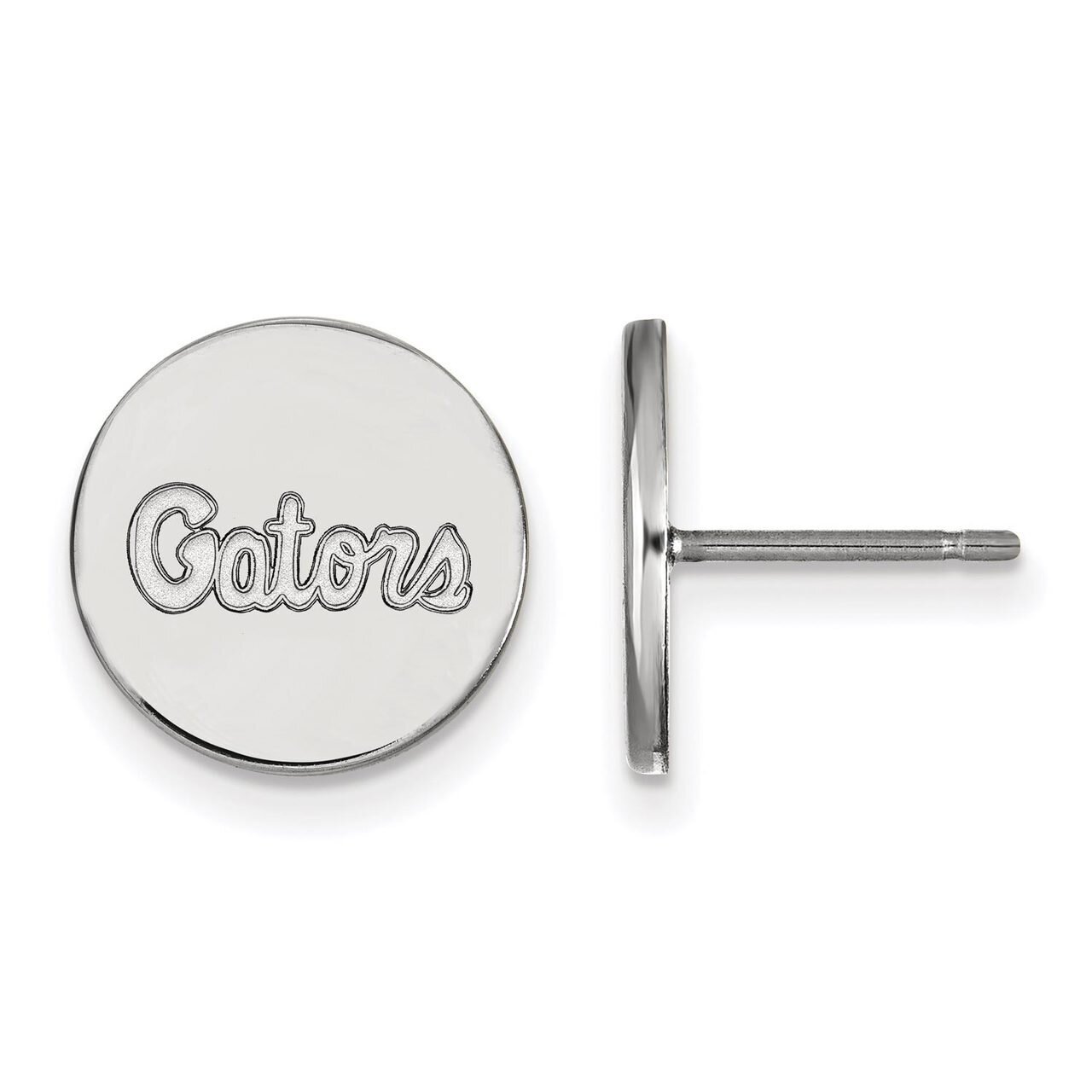 University of Florida Small Disc Earring Sterling Silver SS055UFL, MPN: SS055UFL, 886774706252