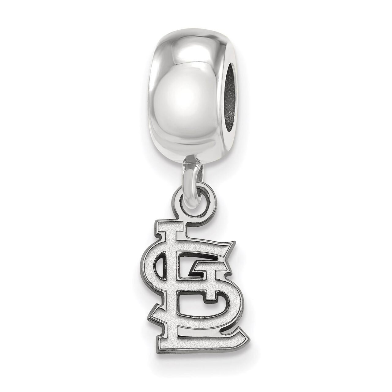 St. Louis Cardinals Bead Charm Extra Small Dangle Sterling Silver SS056CRD, MPN: SS056CRD, 88677463…