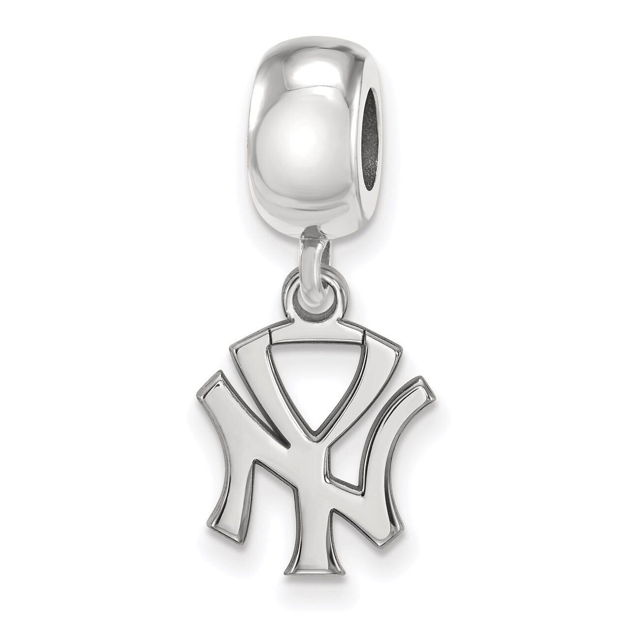 New York Yankees Bead Charm Small Dangle Sterling Silver SS056YAN, MPN: SS056YAN, 886774631479