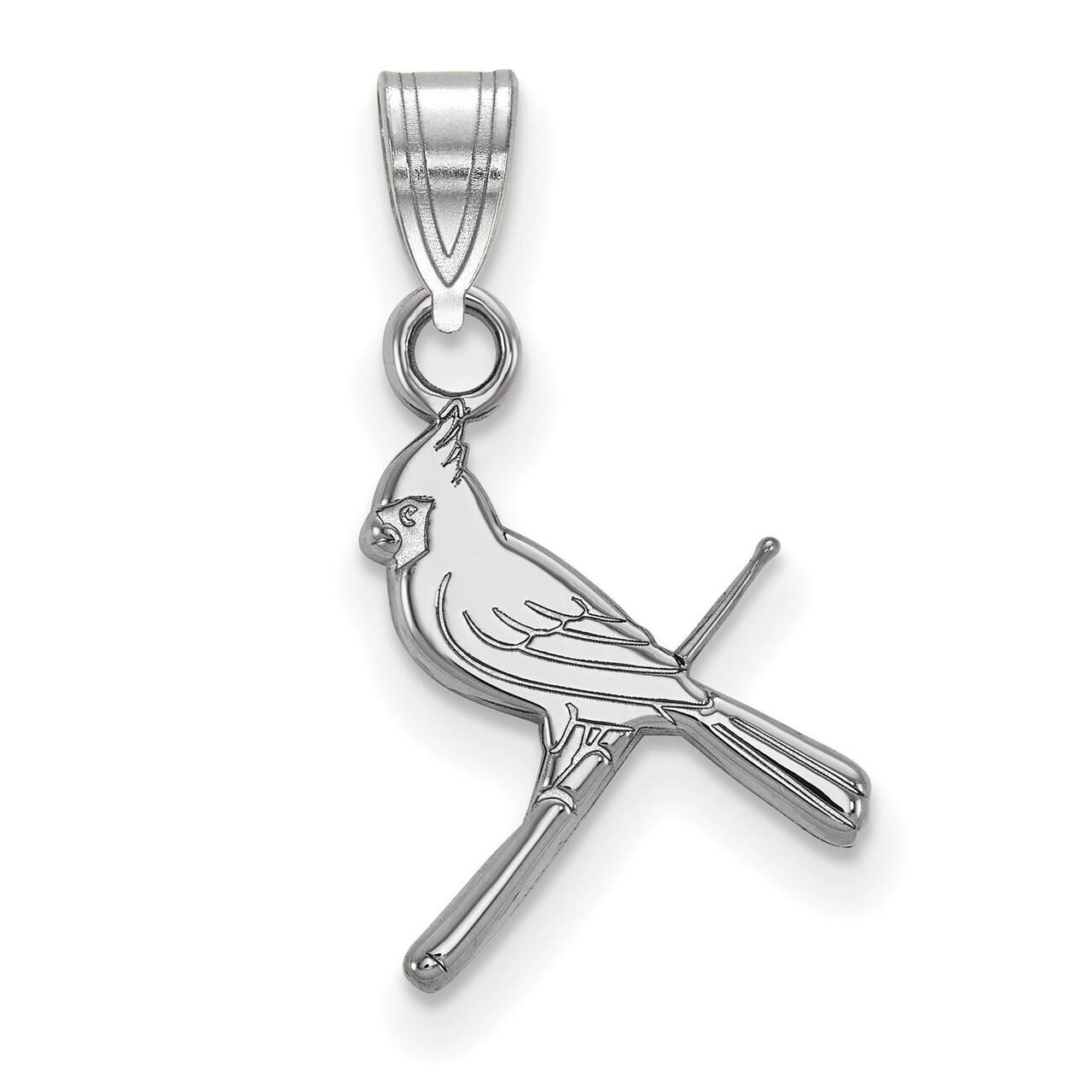 St. Louis Cardinals Small Pendant Sterling Silver SS058CRD