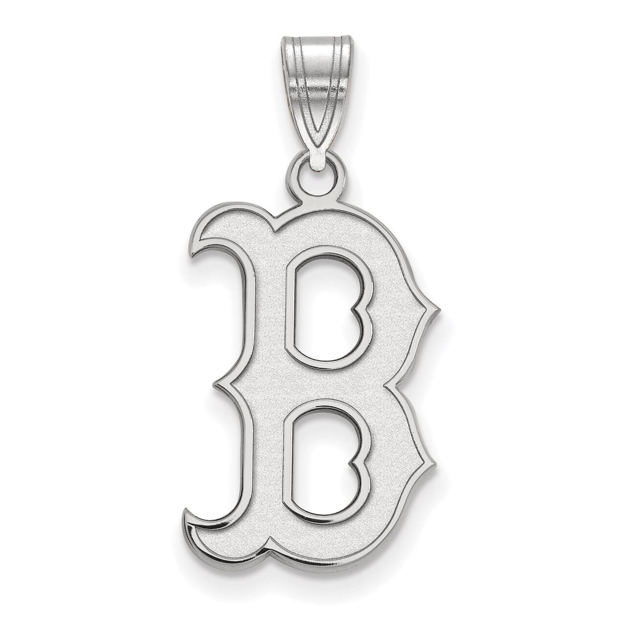 Boston Red Sox Large Pendant Sterling Silver SS058RSO