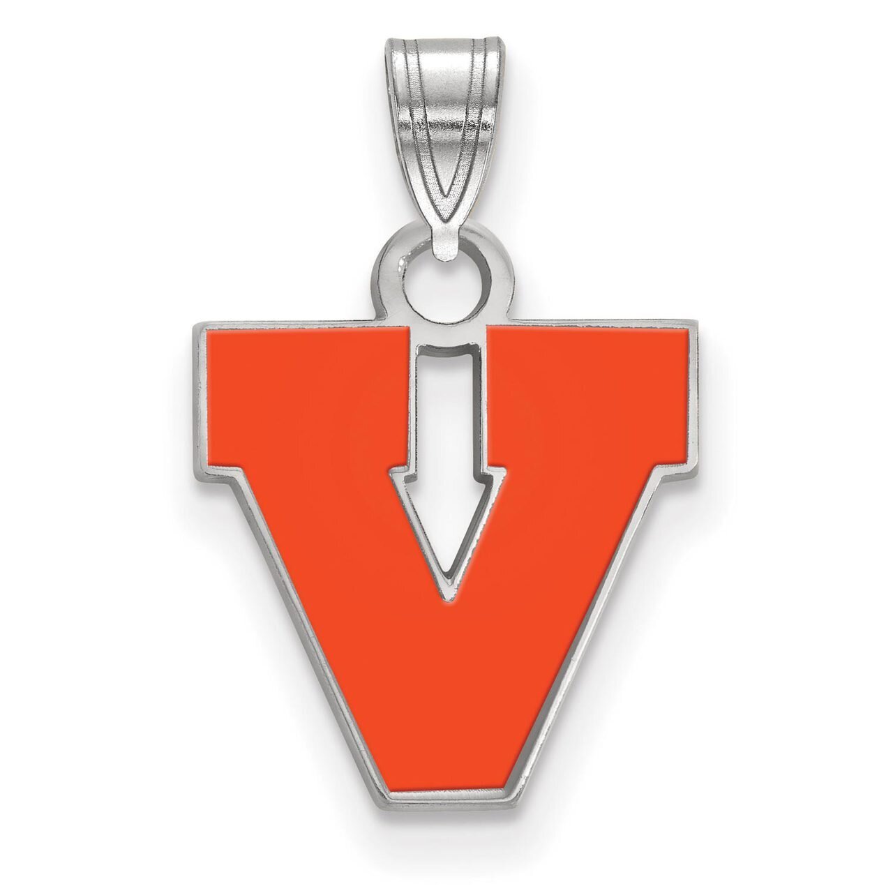 University of Virginia Small Enamel Pendant Sterling Silver SS058UVA, MPN: SS058UVA, 886774724812