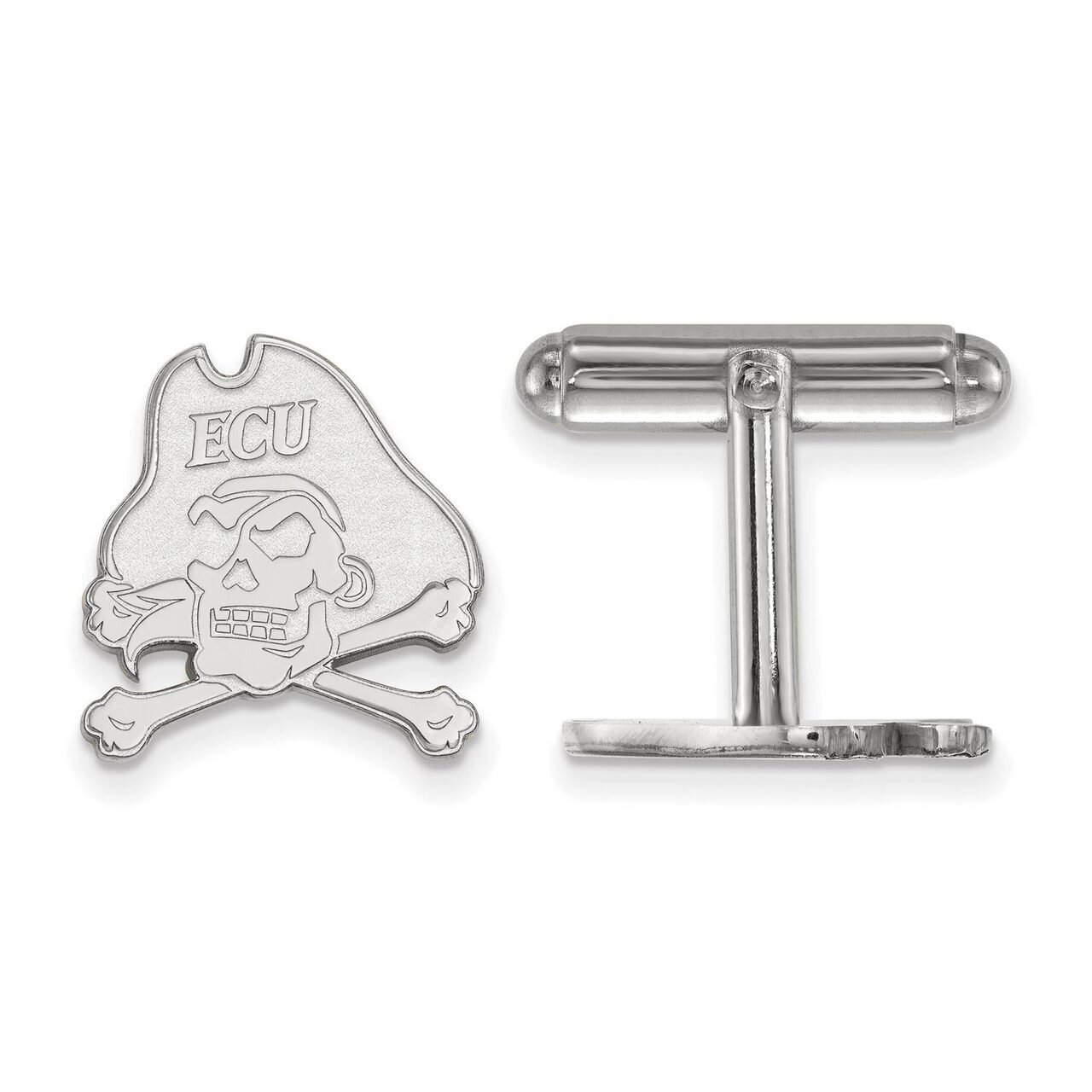 East Carolina University Cuff Links Sterling Silver SS060ECU, MPN: SS060ECU, 886774681962