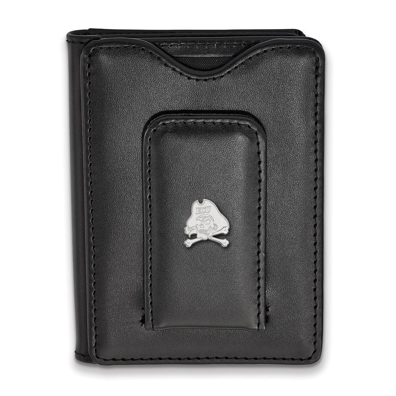 East Carolina University Black Leather Wallet SS061ECU-W1