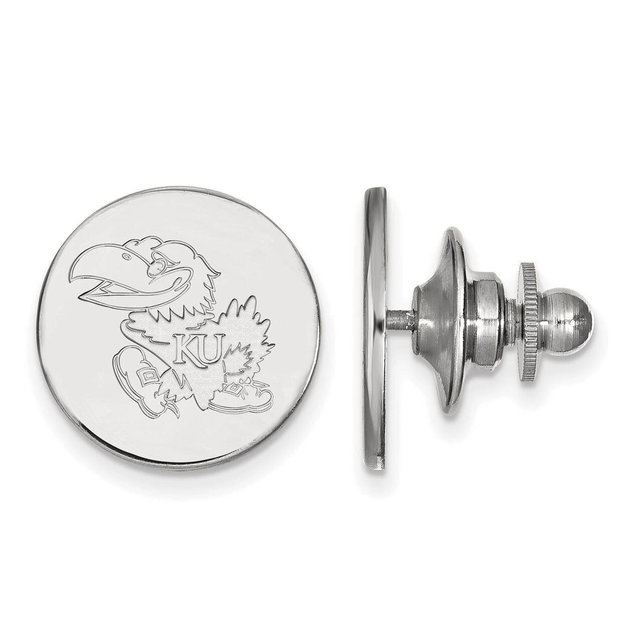 University of Kansas Lapel Pin Sterling Silver SS062UKS, MPN: SS062UKS, 886774708591
