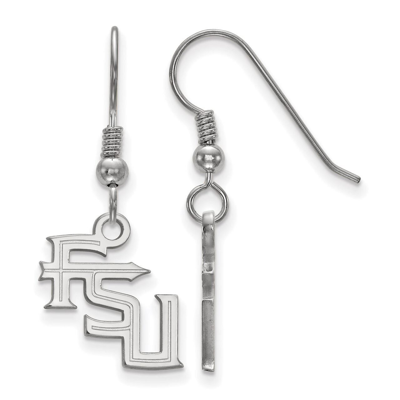Florida State University Small Dangle Earring Wire Sterling Silver SS063FSU, MPN: SS063FSU, 8867746…