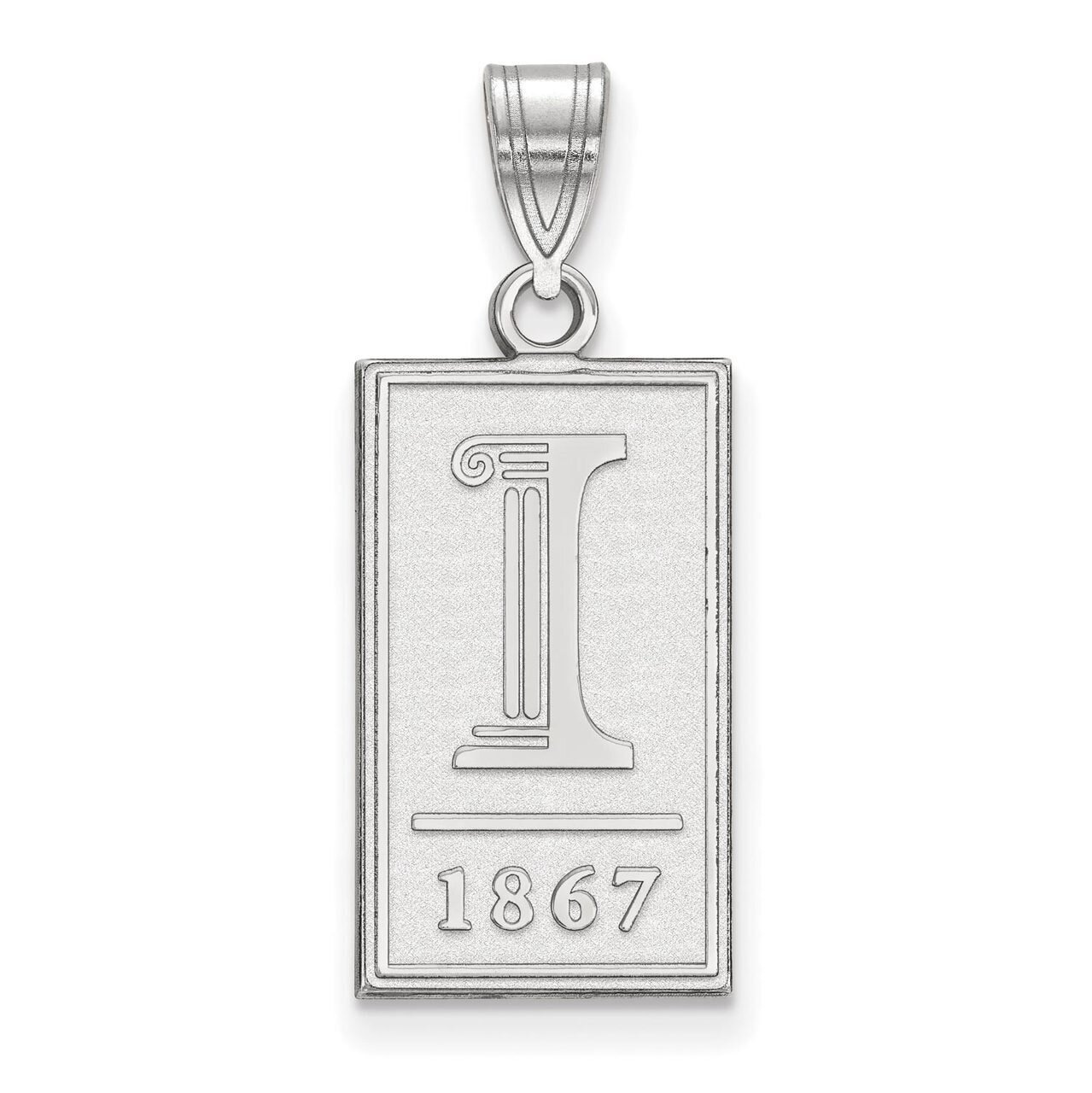 University of Illinois Large Pendant Sterling Silver SS063UIL, MPN: SS063UIL, 886774708164