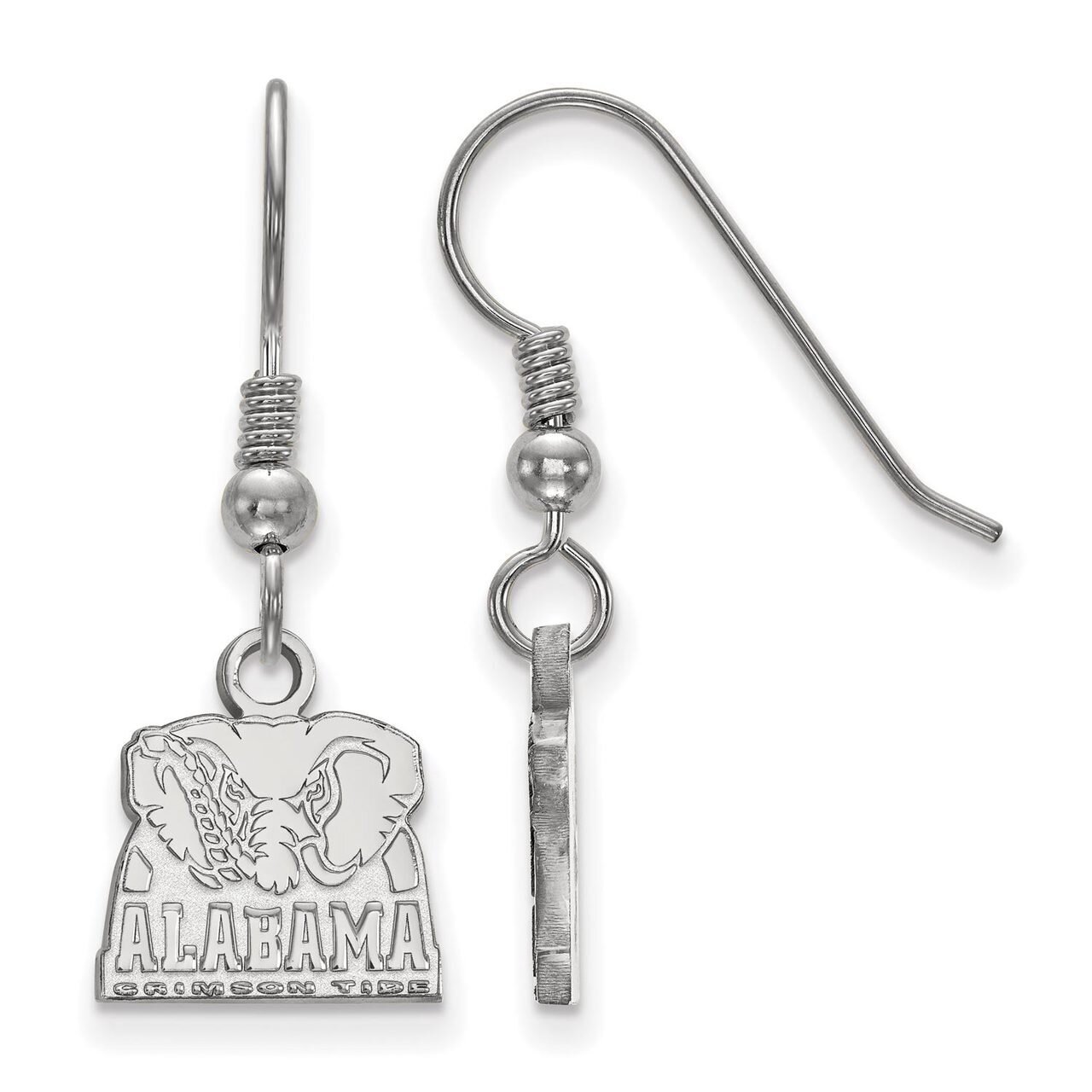 University of Alabama Extra Small Dangle Earring Wire Sterling Silver SS064UAL, MPN: SS064UAL, 8867…