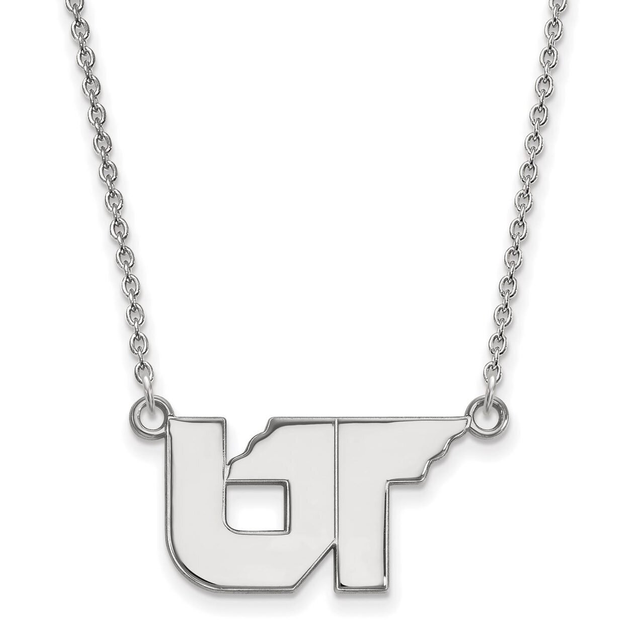 University of Tennessee Small Pendant with Necklace Sterling Silver SS064UTN-18