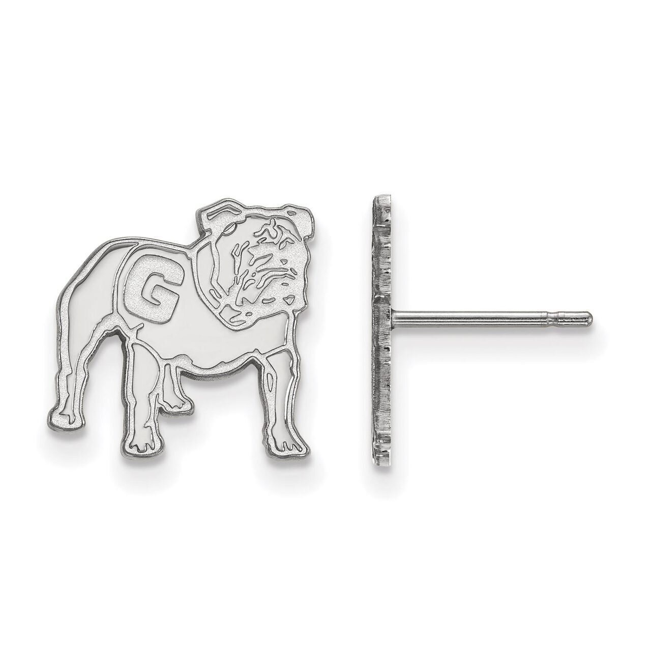University of Georgia Small Post Earring Sterling Silver SS065UGA, MPN: SS065UGA, 886774706993