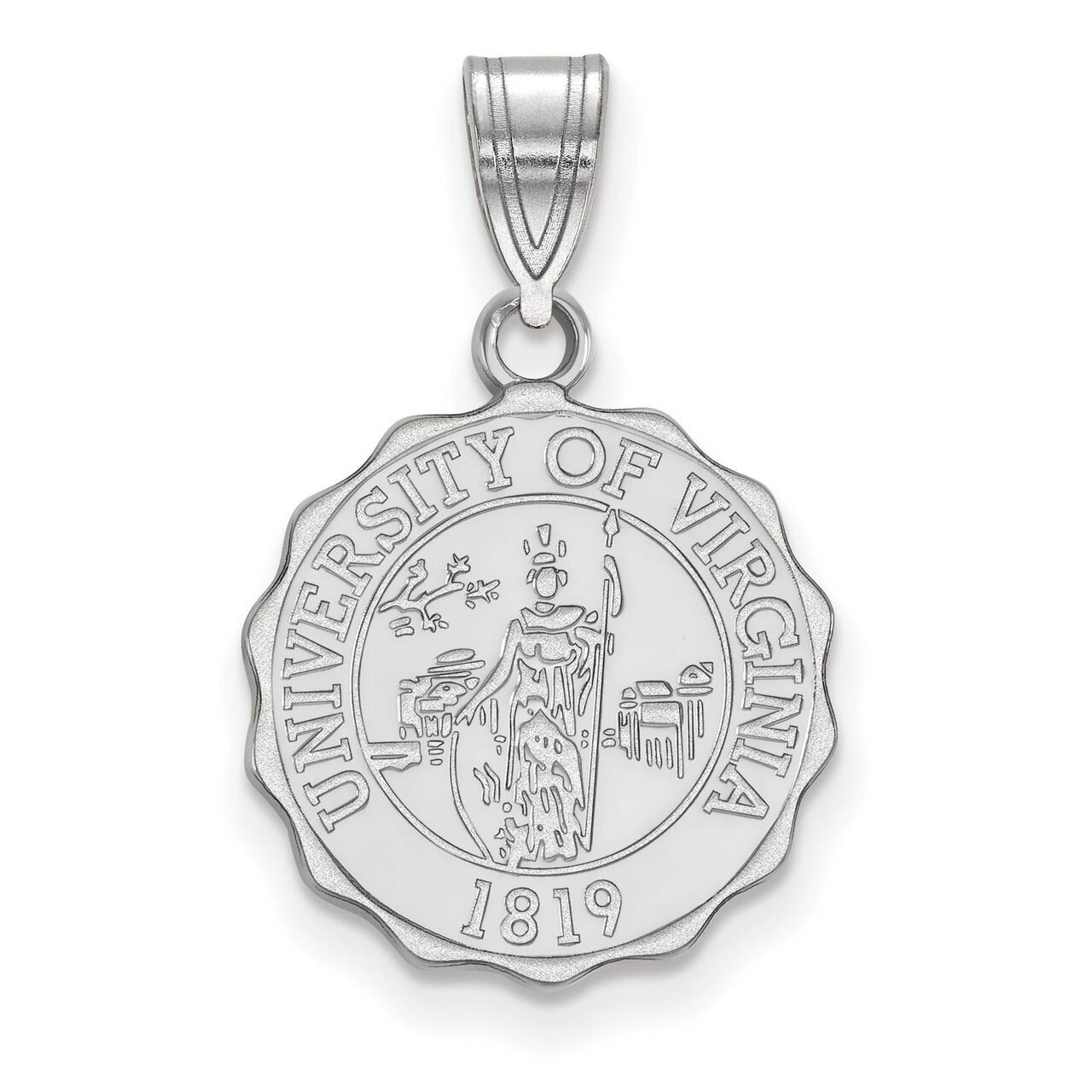 University of Virginia Medium Crest Pendant Sterling Silver SS066UVA, MPN: SS066UVA, 886774724850