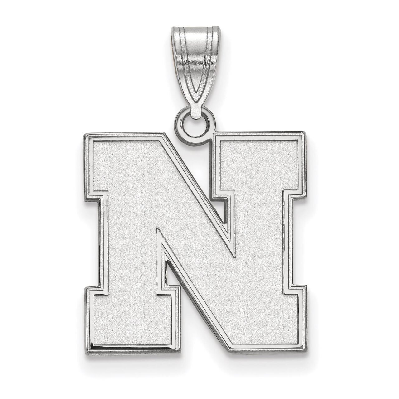 University of Nebraska Medium Pendant Sterling Silver SS067UNE, MPN: SS067UNE, 886774713311